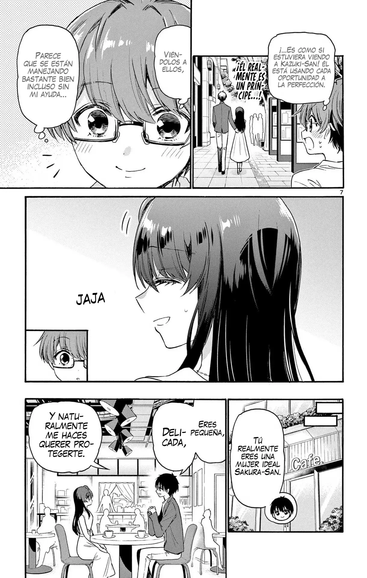 Mikadono Sanshimai wa Angai, Choroi Capitulo 72: ¿Qué es una "buena acompañante"? - La situación de Sakura página 10