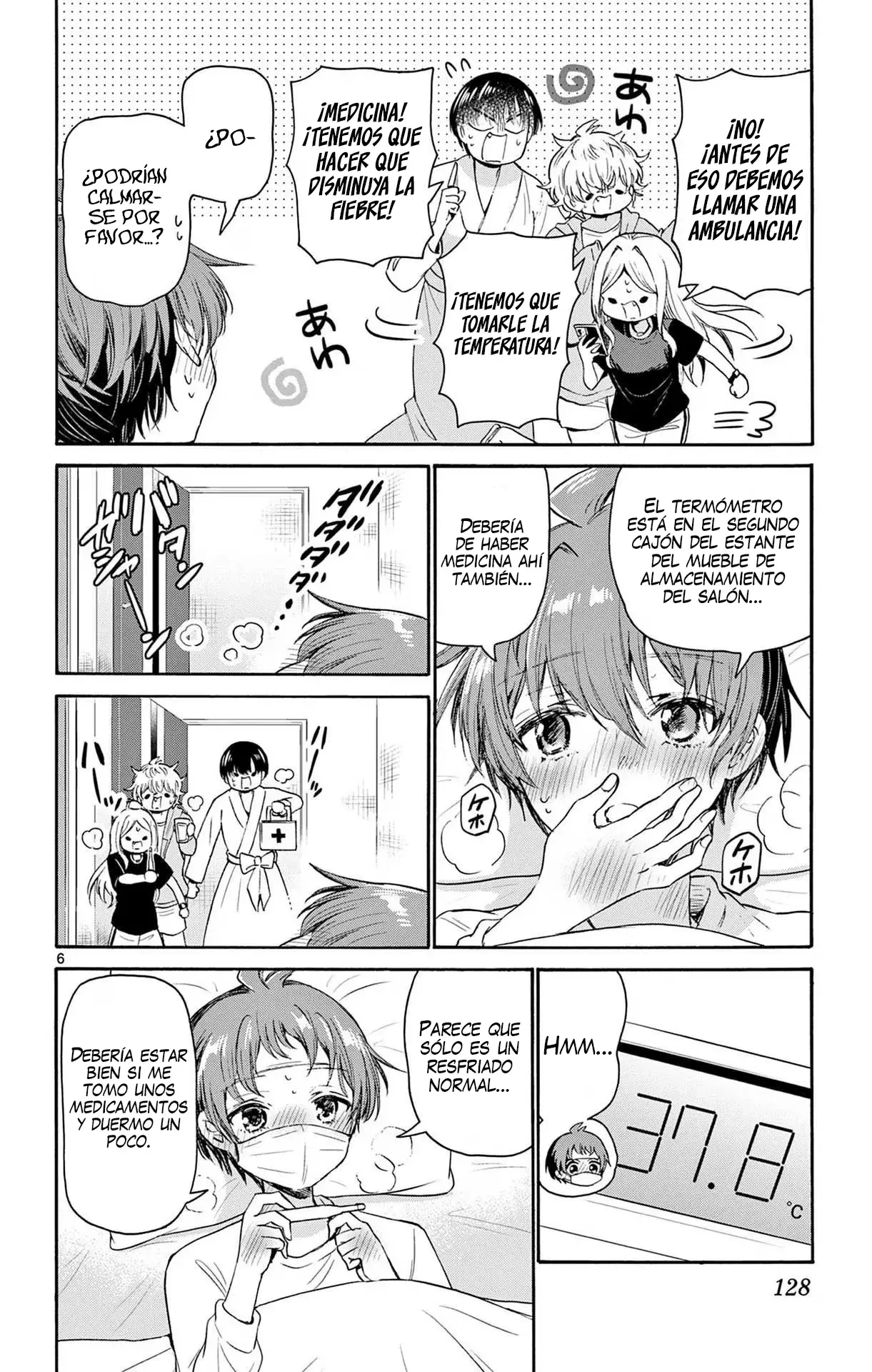 Mikadono Sanshimai wa Angai, Choroi Capitulo 73: No te dejaremos solo página 9