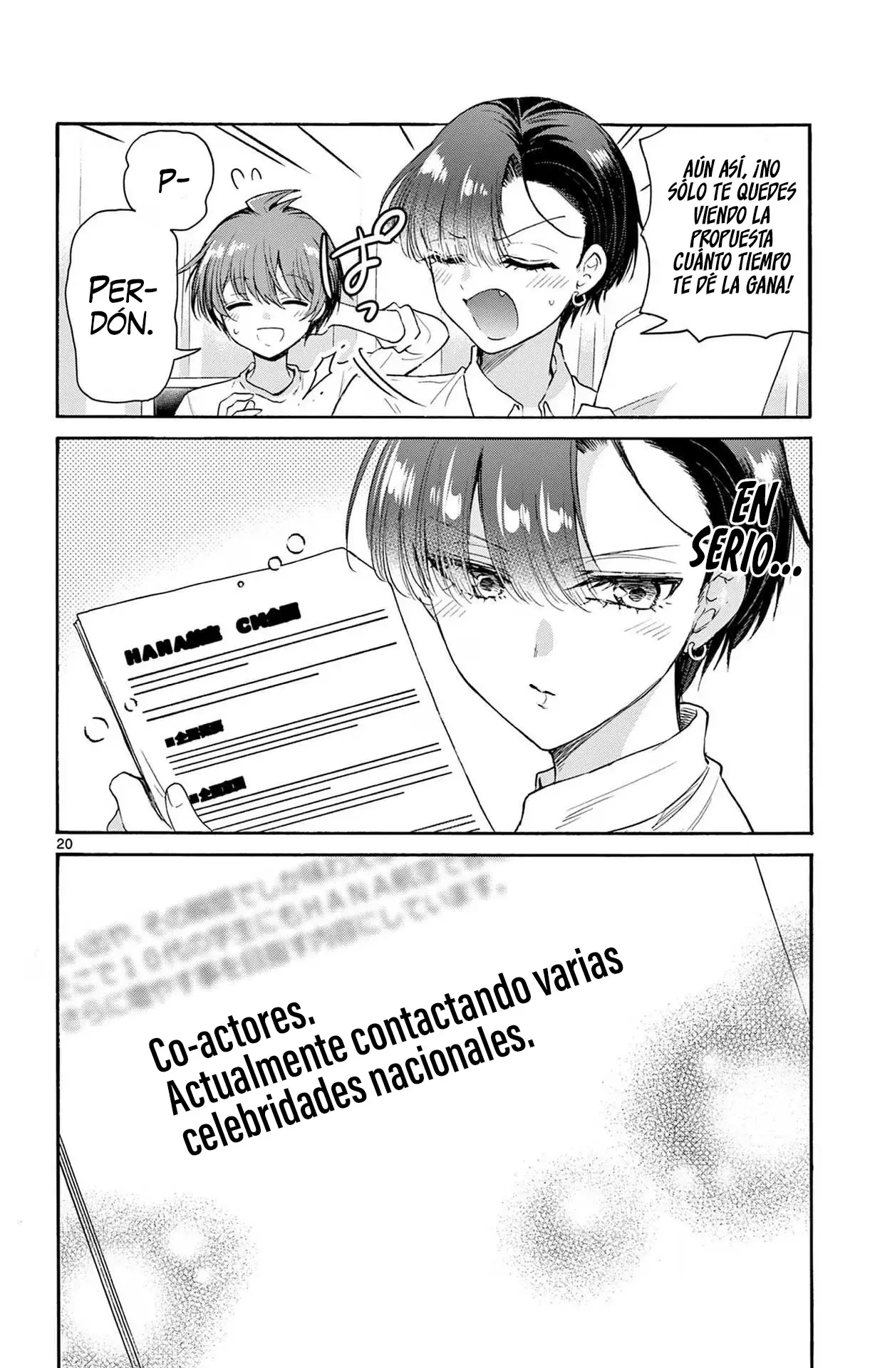 Mikadono Sanshimai wa Angai, Choroi Capitulo 75: Sin mi cerca página 22