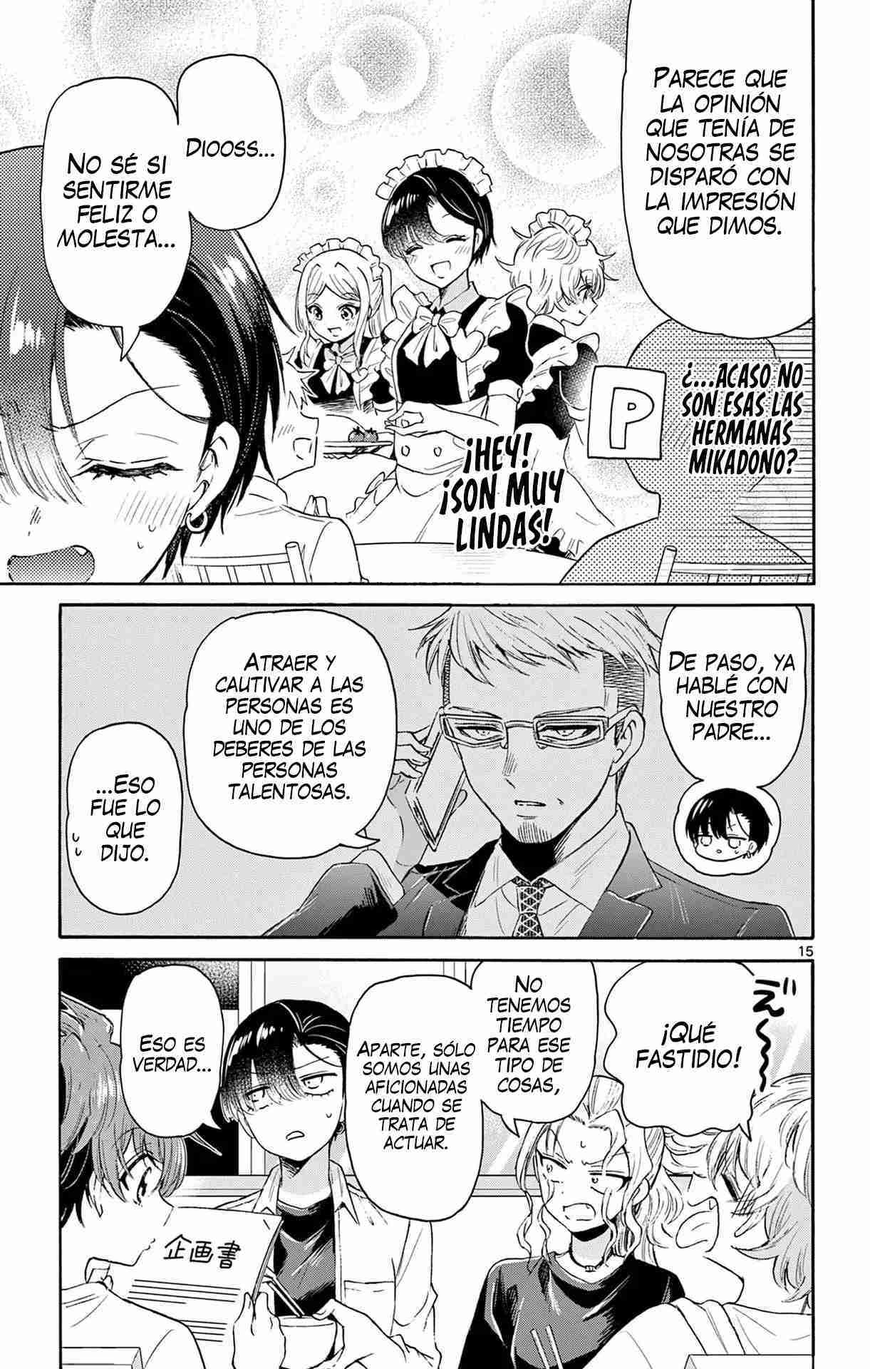 Mikadono Sanshimai wa Angai, Choroi Capitulo 75 página 17