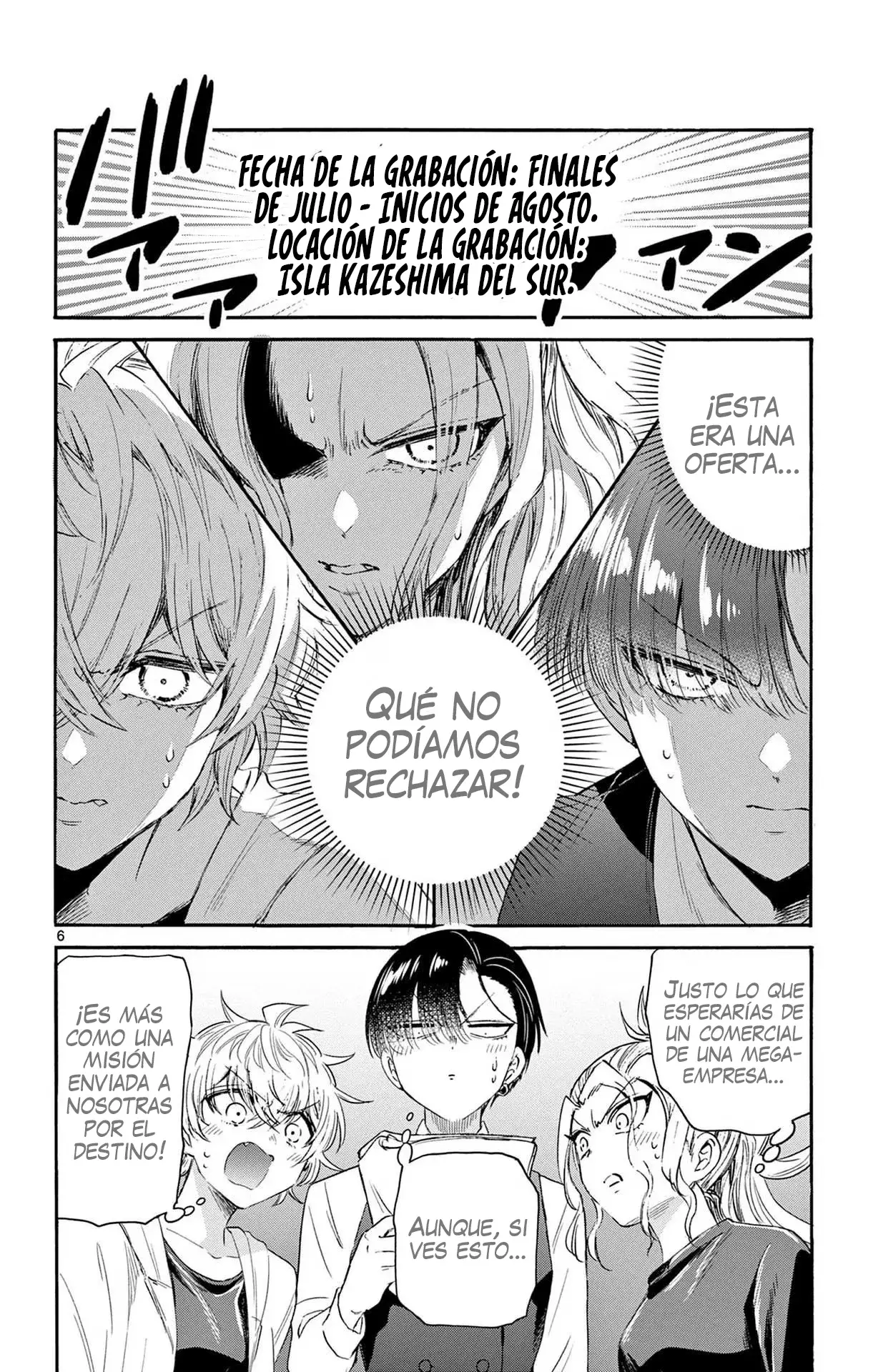 Mikadono Sanshimai wa Angai, Choroi Capitulo 76: Vacaciones de verano en las islas del Sur página 9