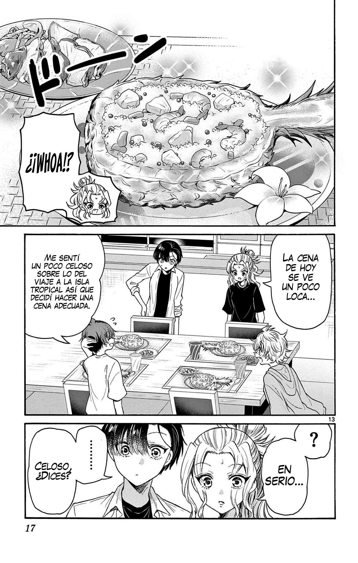 Mikadono Sanshimai wa Angai, Choroi Capitulo 77 página 13