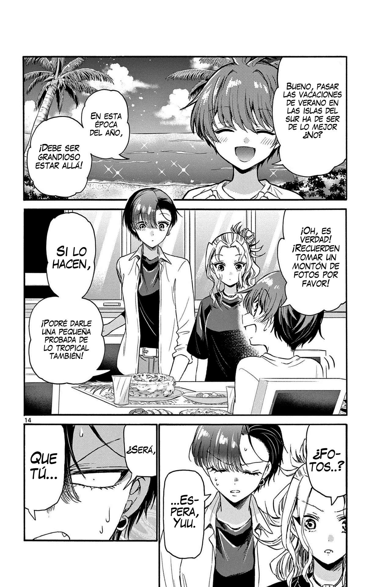 Mikadono Sanshimai wa Angai, Choroi Capitulo 77 página 14