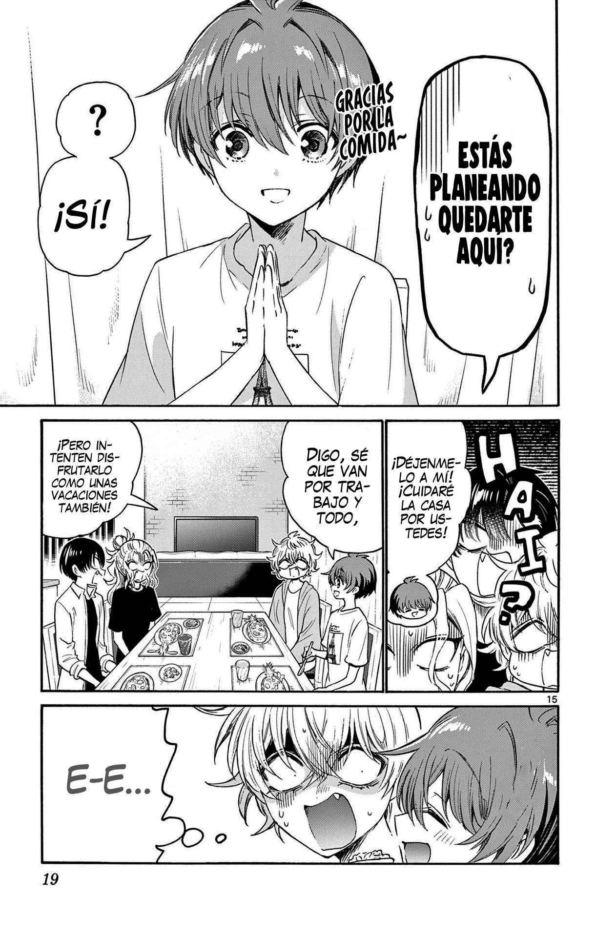 Mikadono Sanshimai wa Angai, Choroi Capitulo 77 página 15