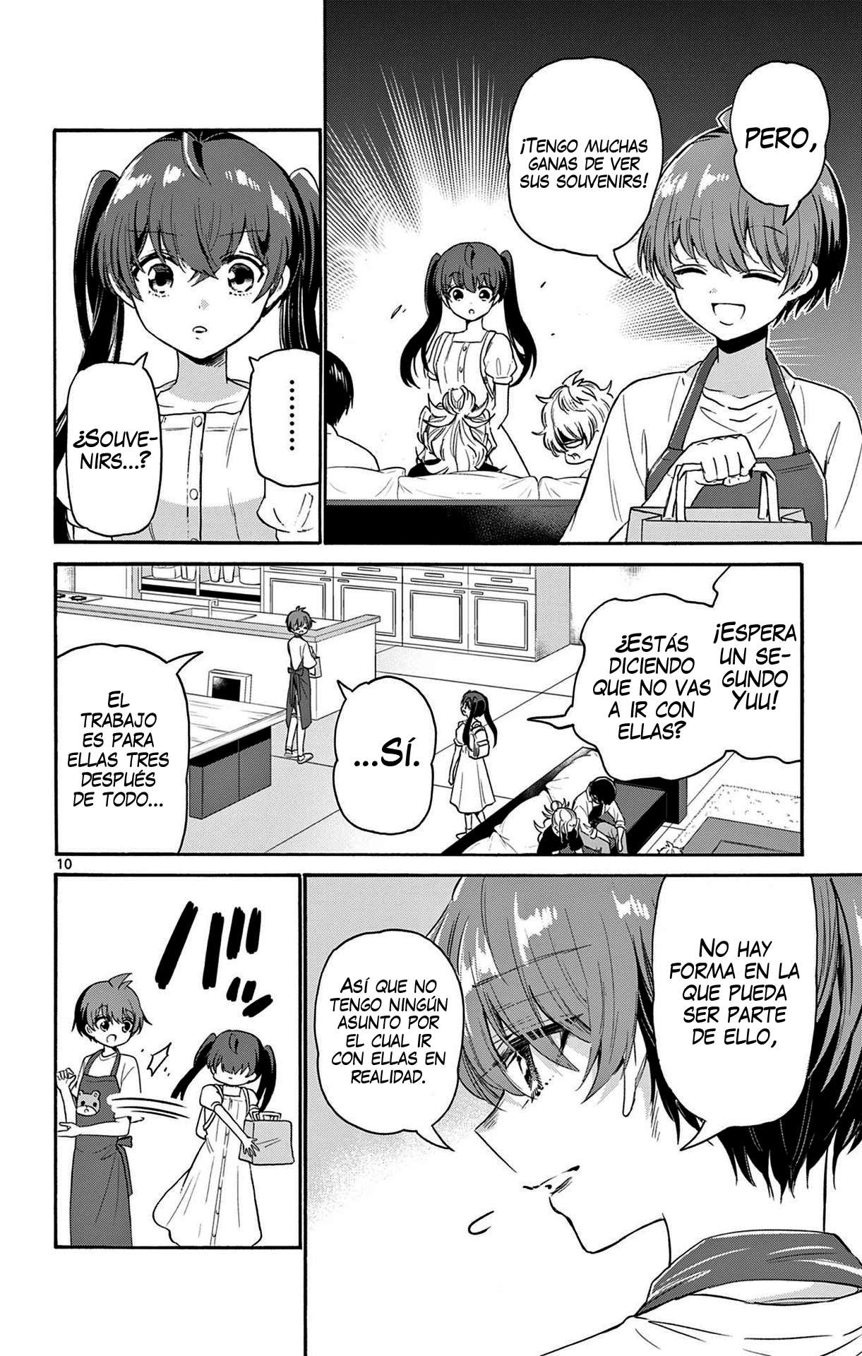 Mikadono Sanshimai wa Angai, Choroi Capitulo 78 página 10
