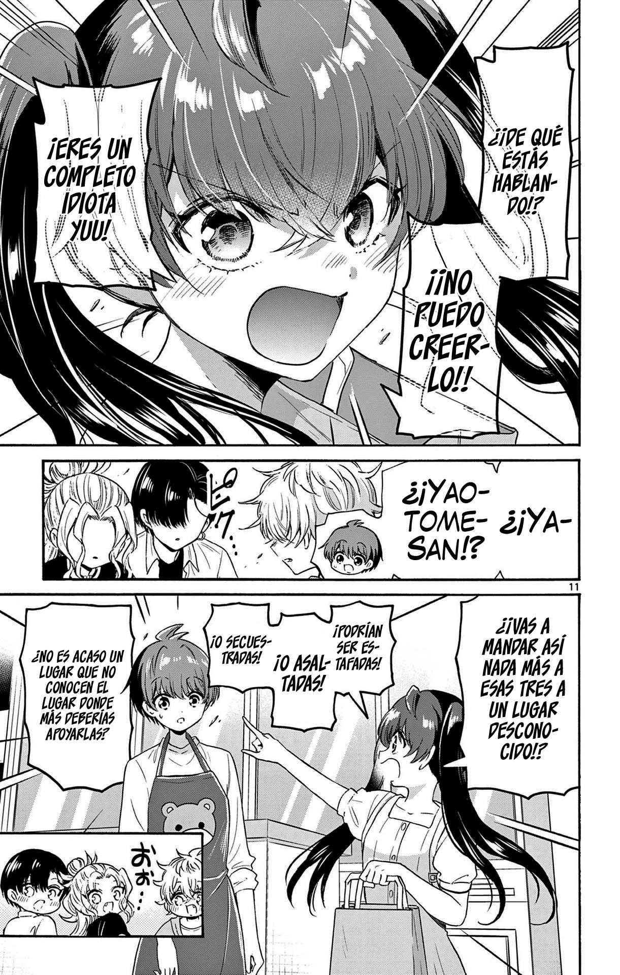Mikadono Sanshimai wa Angai, Choroi Capitulo 78 página 11