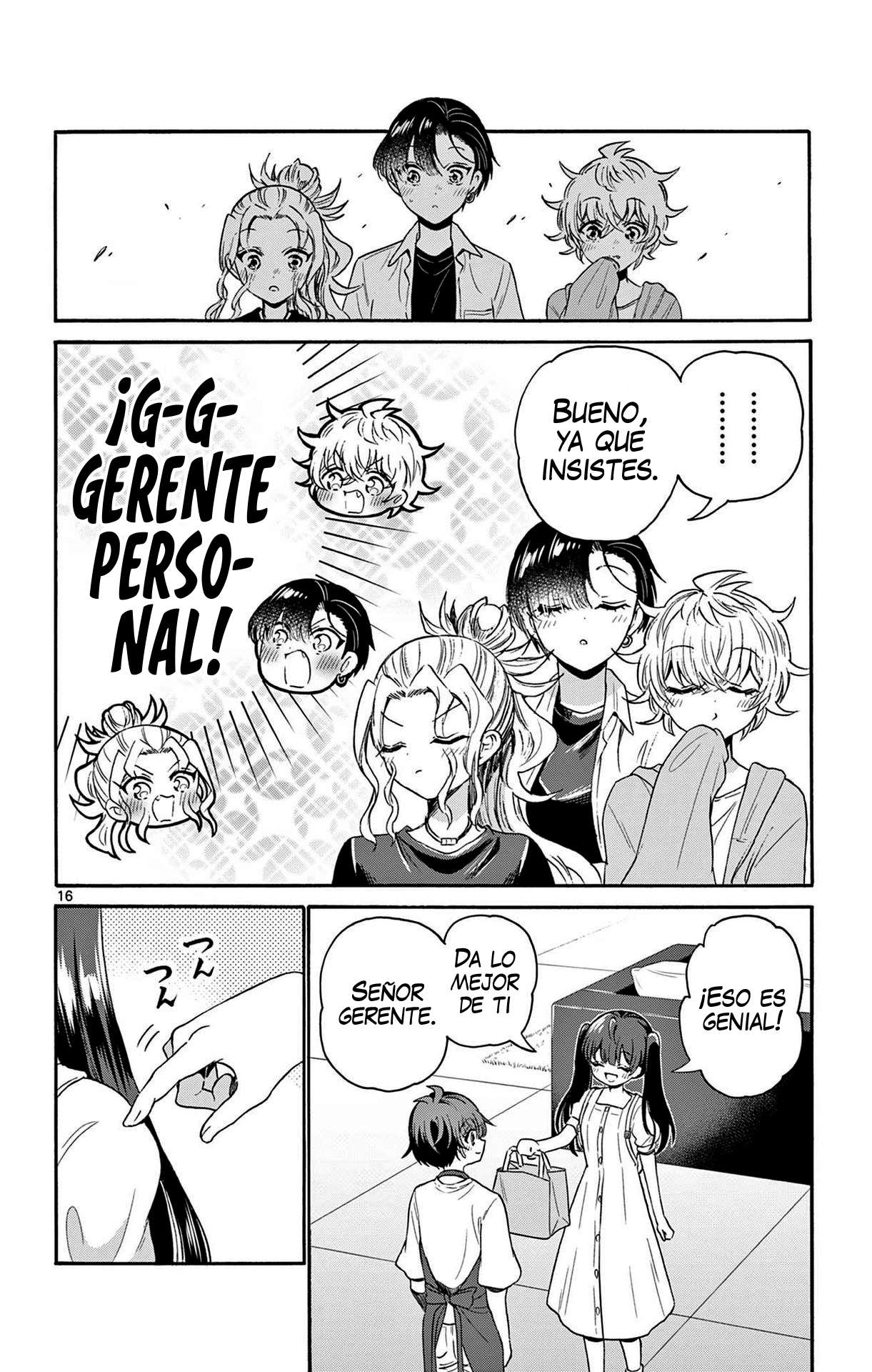 Mikadono Sanshimai wa Angai, Choroi Capitulo 78 página 16