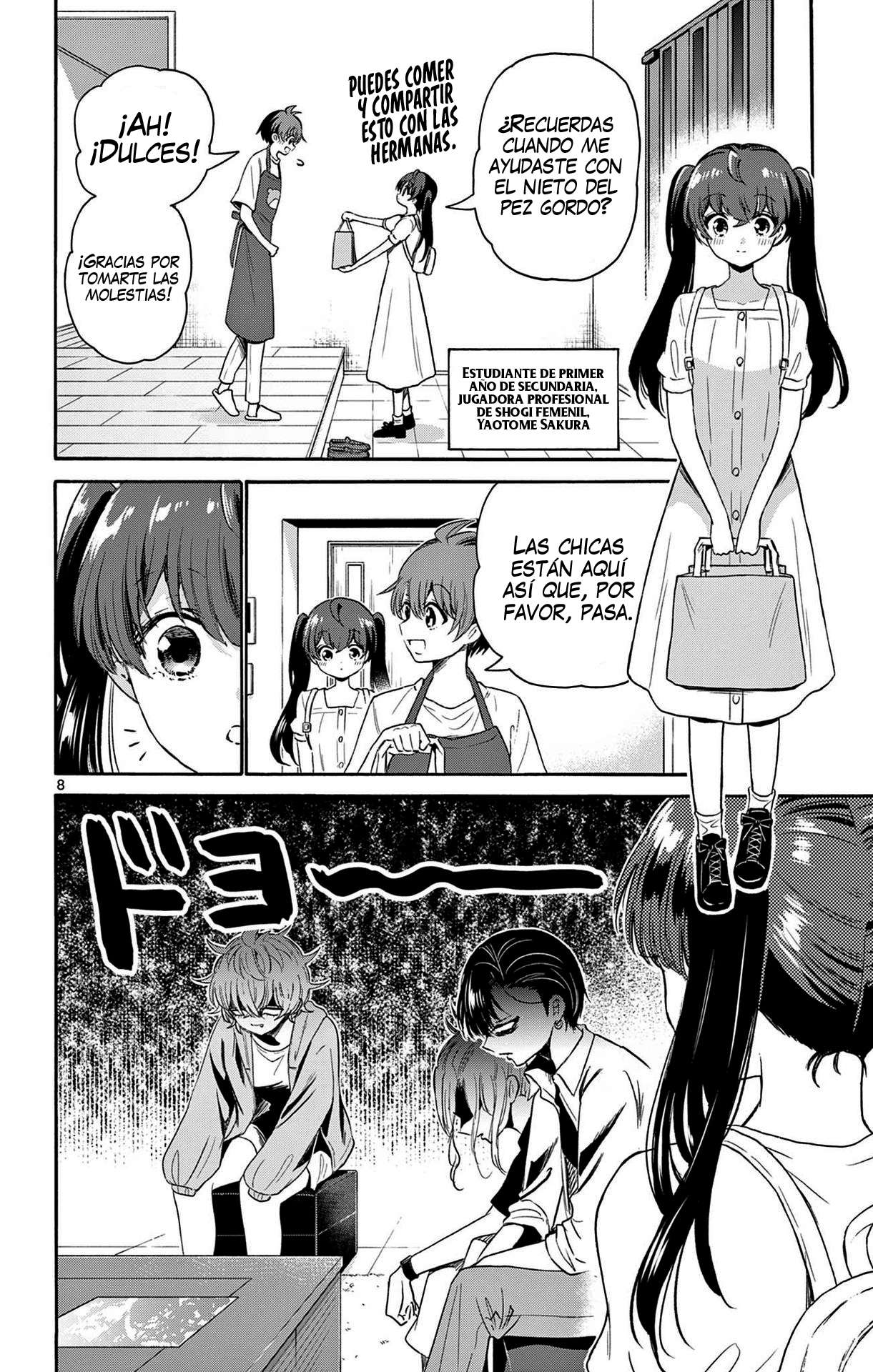 Mikadono Sanshimai wa Angai, Choroi Capitulo 78 página 8