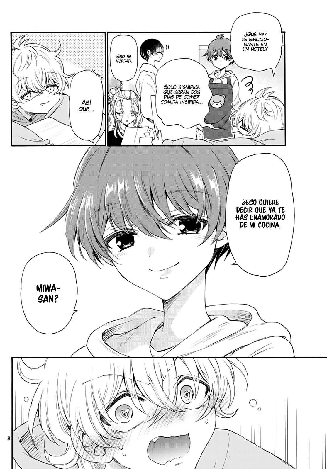 Mikadono Sanshimai wa Angai, Choroi Capitulo 8 página 10