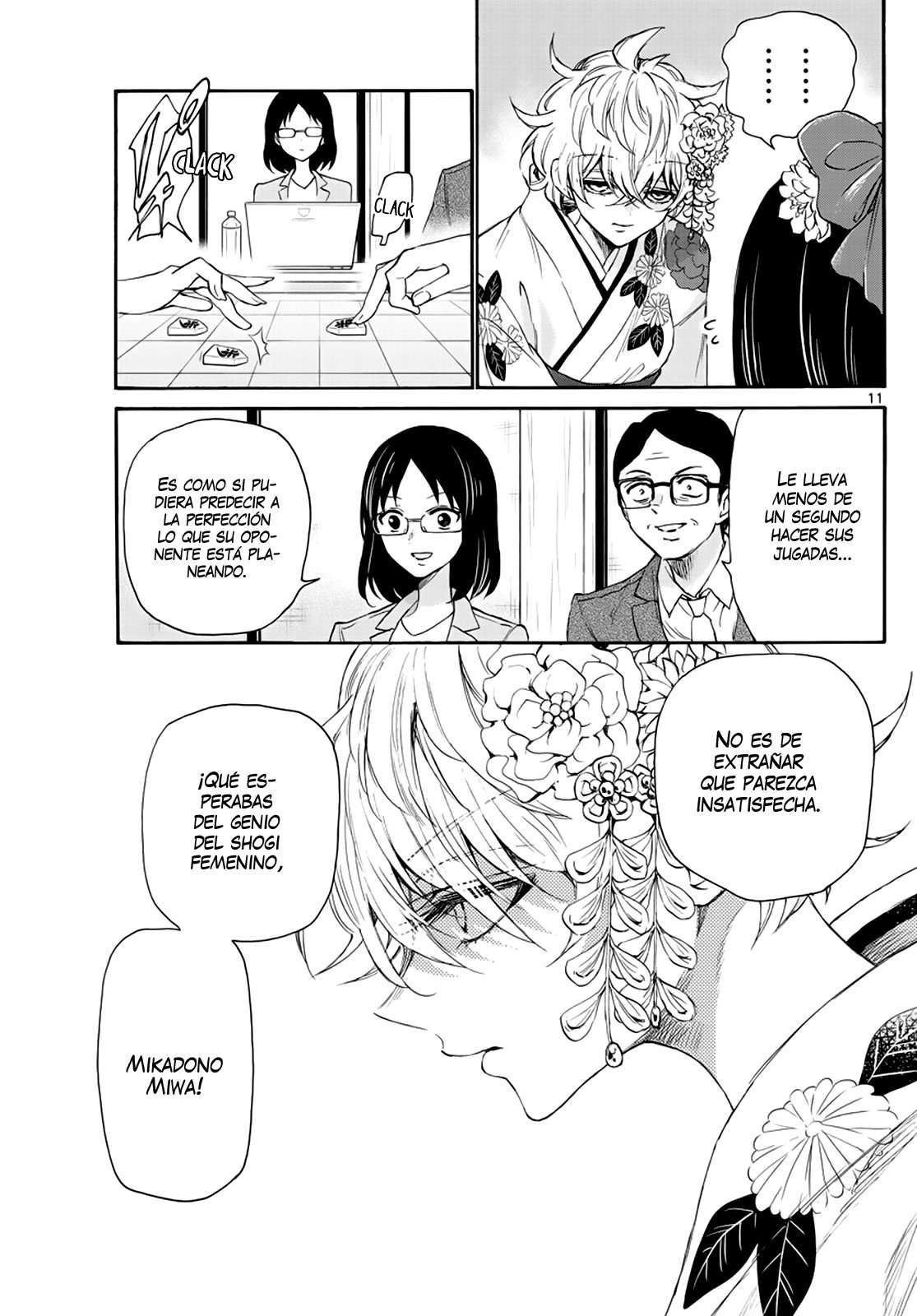 Mikadono Sanshimai wa Angai, Choroi Capitulo 8 página 13