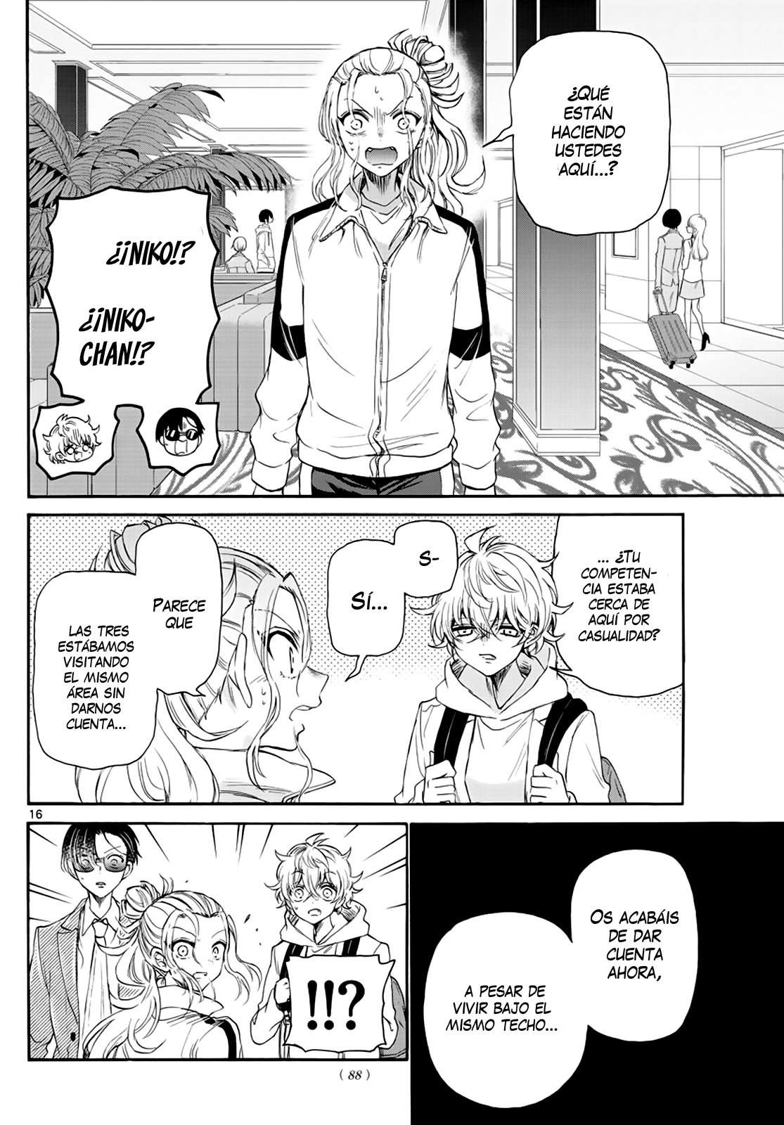 Mikadono Sanshimai wa Angai, Choroi Capitulo 8 página 18