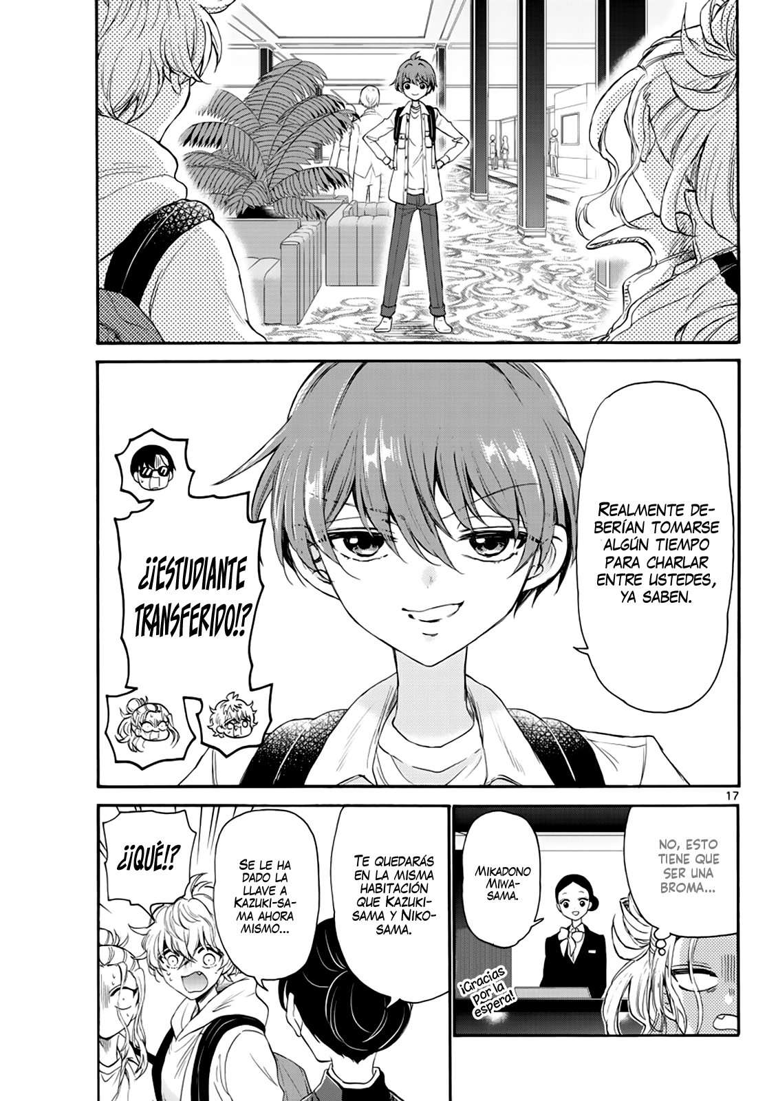 Mikadono Sanshimai wa Angai, Choroi Capitulo 8 página 19