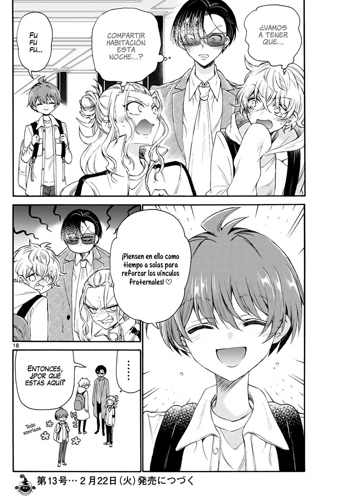 Mikadono Sanshimai wa Angai, Choroi Capitulo 8 página 20