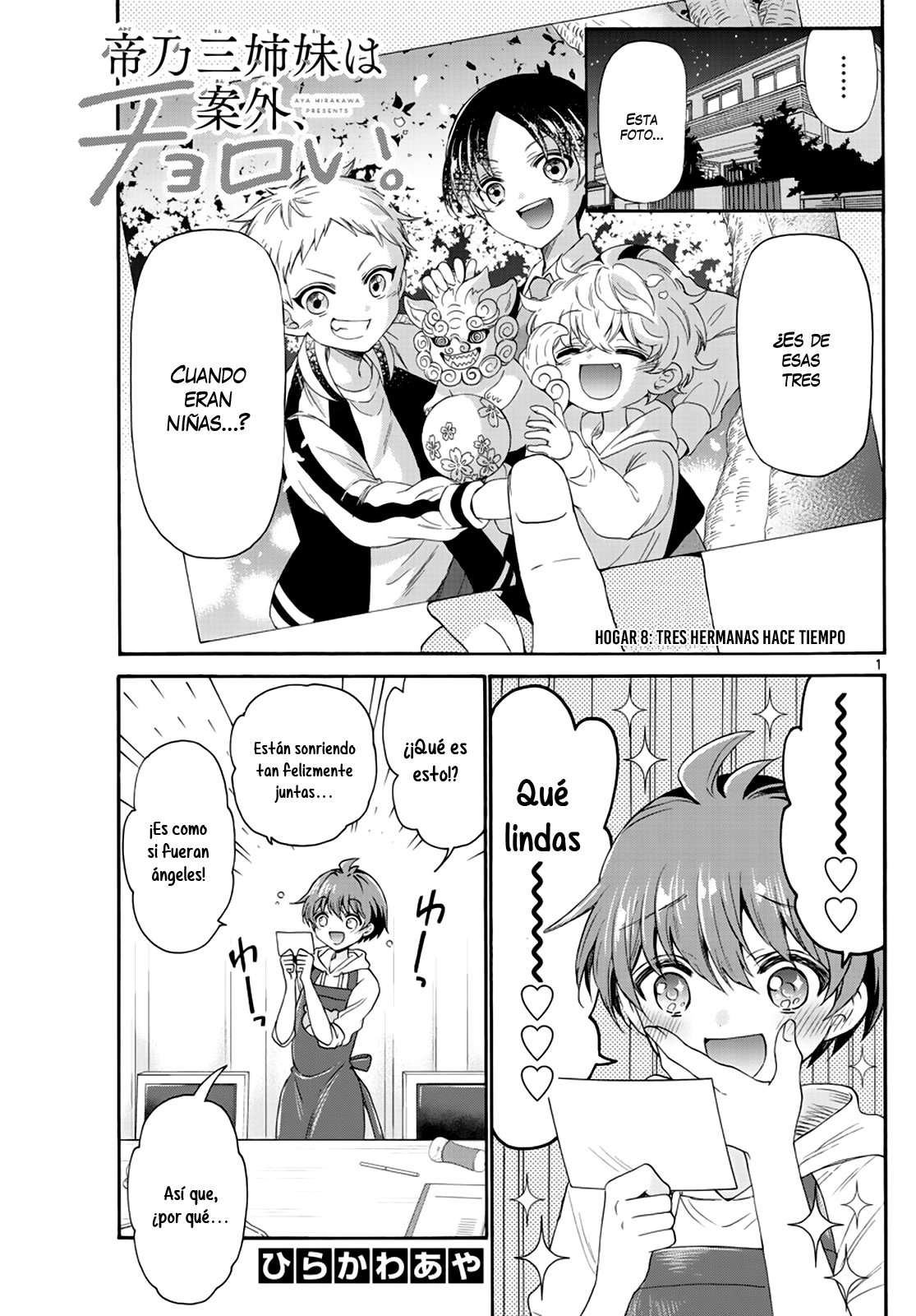 Mikadono Sanshimai wa Angai, Choroi Capitulo 8 página 3