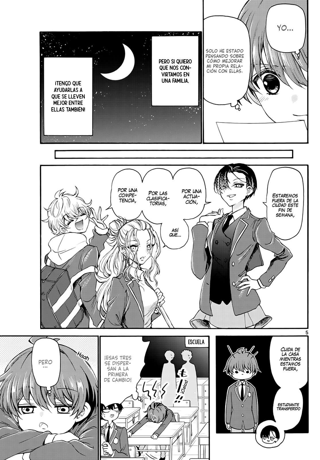 Mikadono Sanshimai wa Angai, Choroi Capitulo 8 página 7