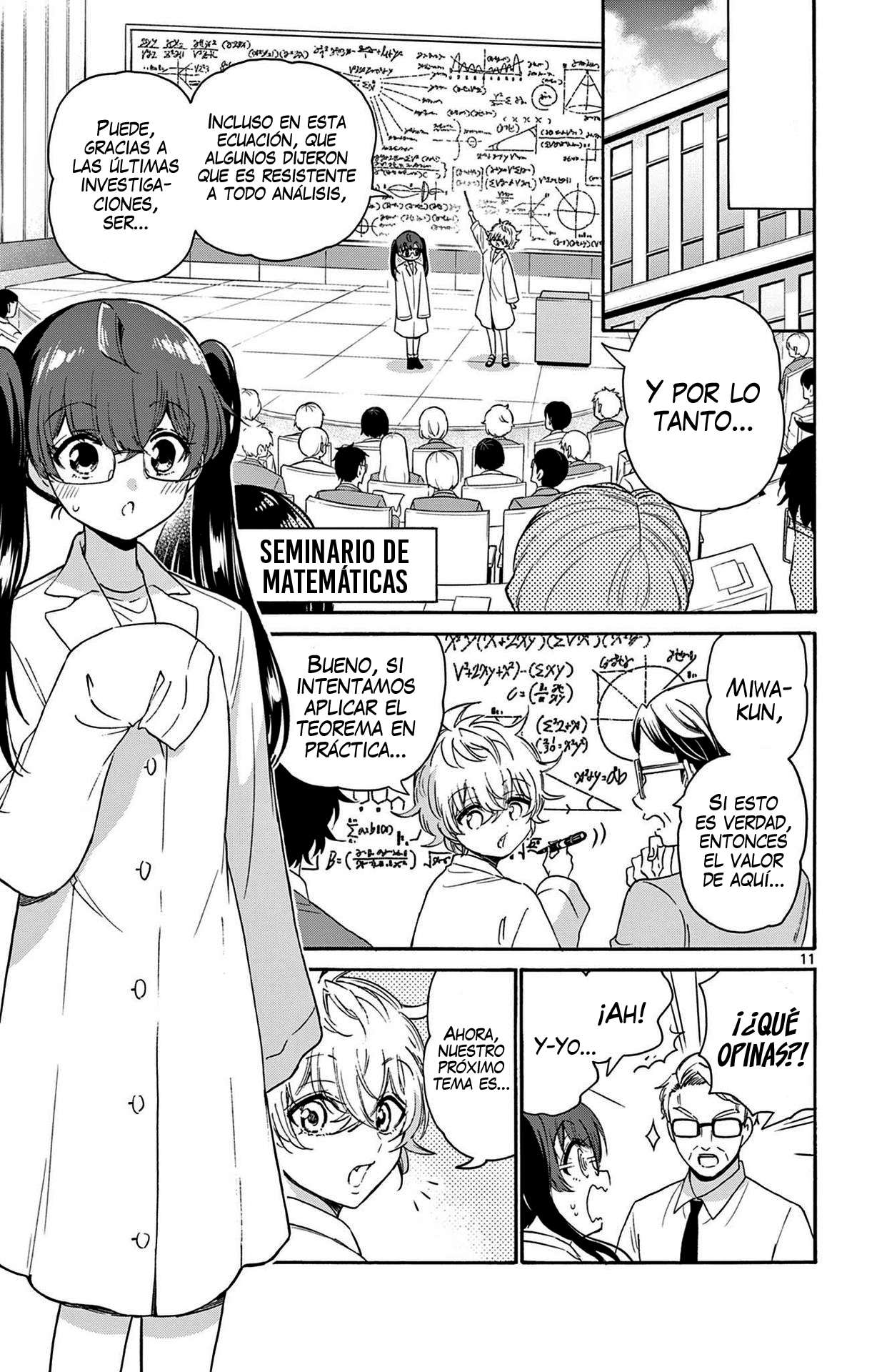 Mikadono Sanshimai wa Angai, Choroi Capitulo 81 página 11