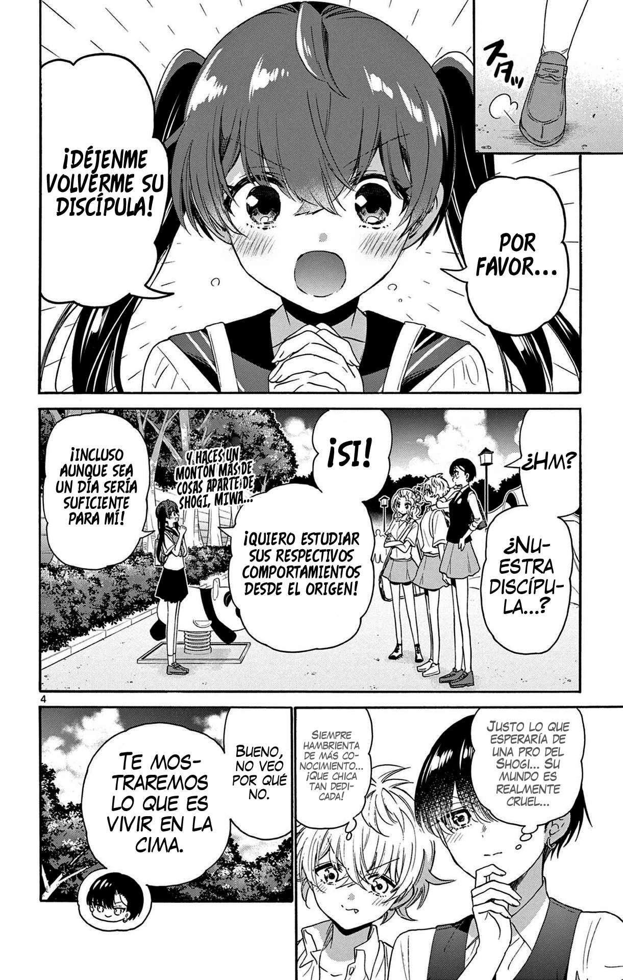 Mikadono Sanshimai wa Angai, Choroi Capitulo 81 página 4