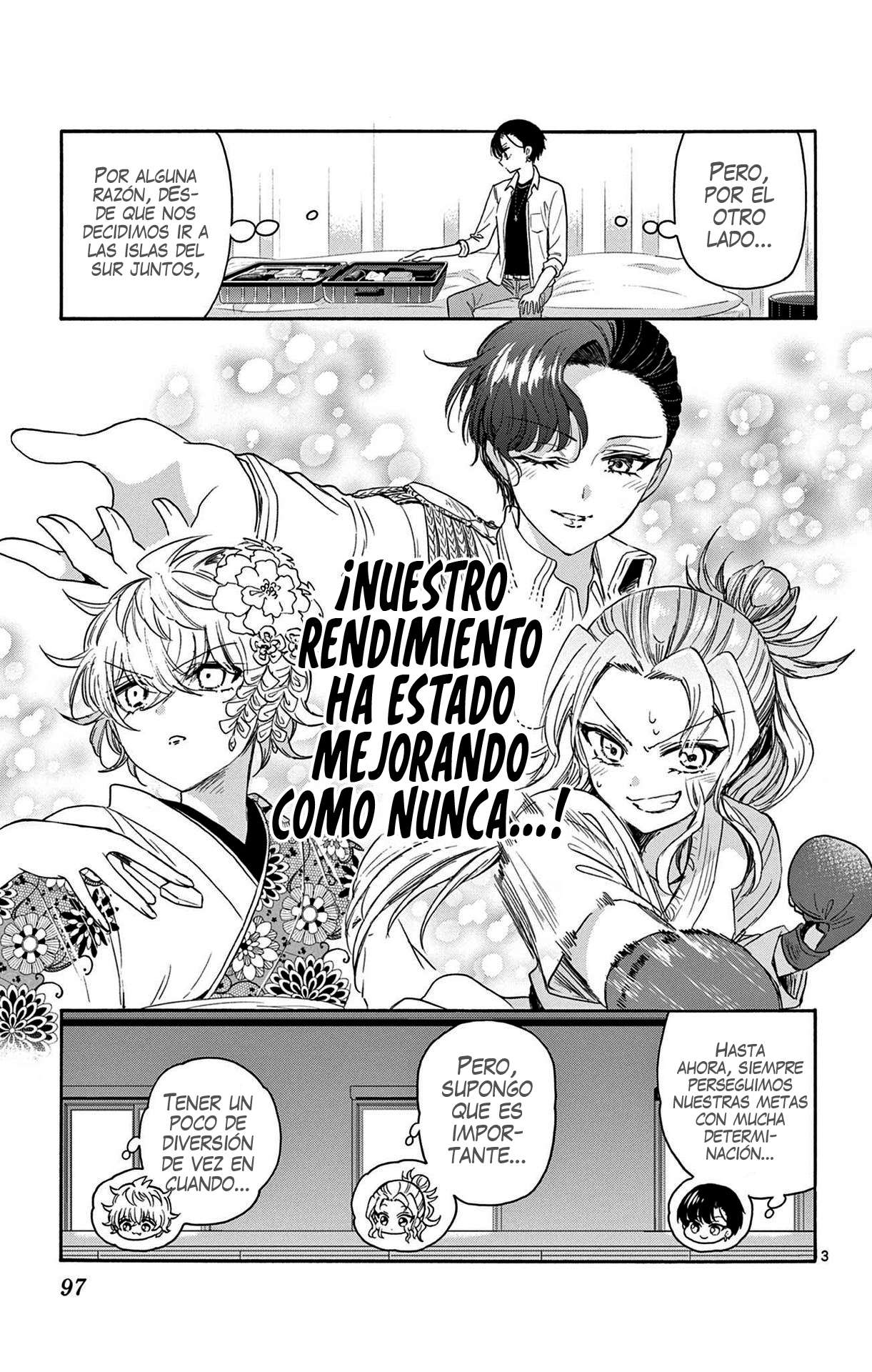 Mikadono Sanshimai wa Angai, Choroi Capitulo 82 página 3