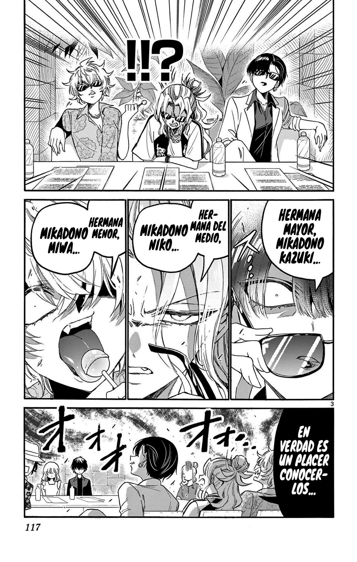 Mikadono Sanshimai wa Angai, Choroi Capitulo 83 página 3