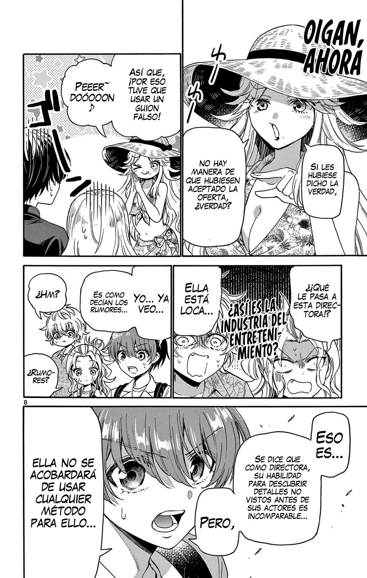 Mikadono Sanshimai wa Angai, Choroi Capitulo 85 página 8