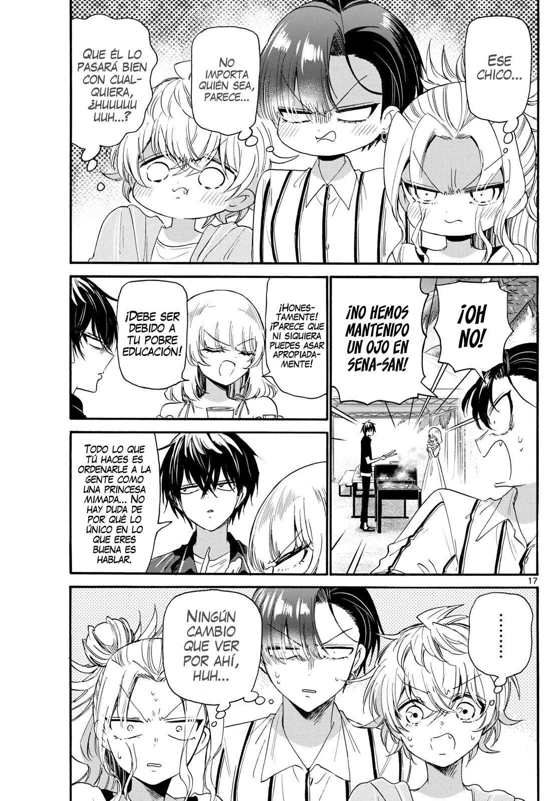Mikadono Sanshimai wa Angai, Choroi Capitulo 88 página 17