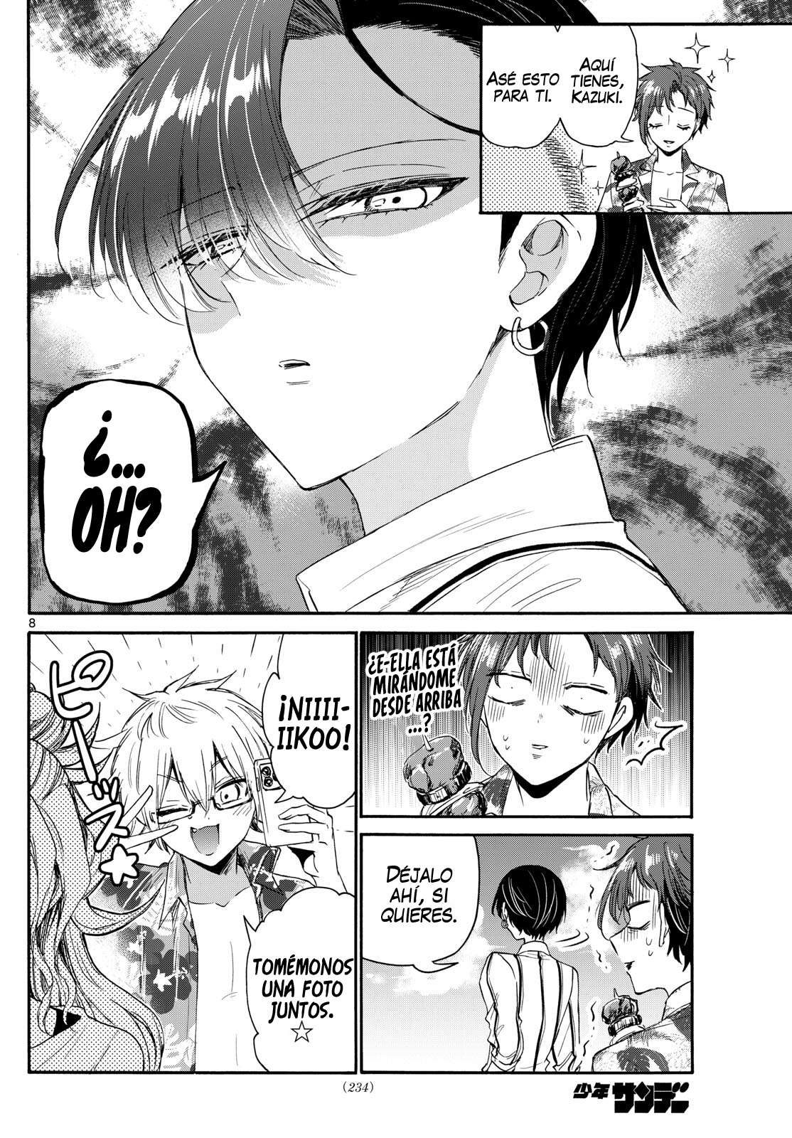 Mikadono Sanshimai wa Angai, Choroi Capitulo 88 página 8