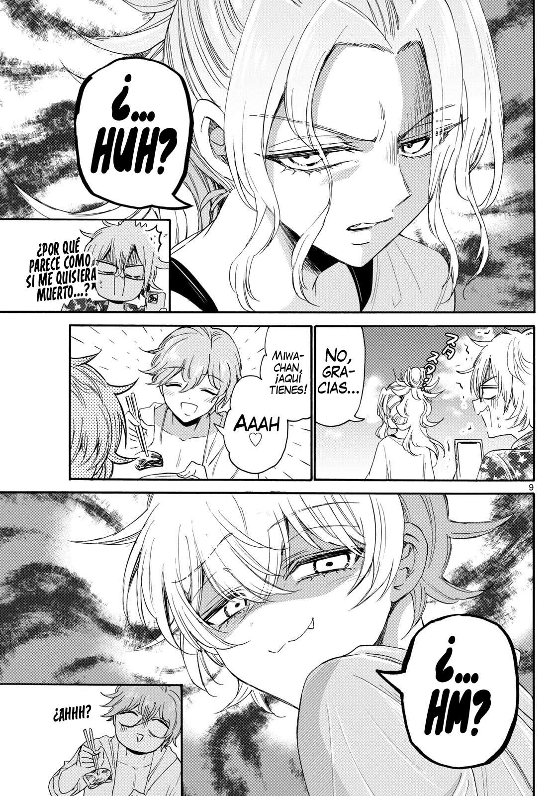 Mikadono Sanshimai wa Angai, Choroi Capitulo 88 página 9