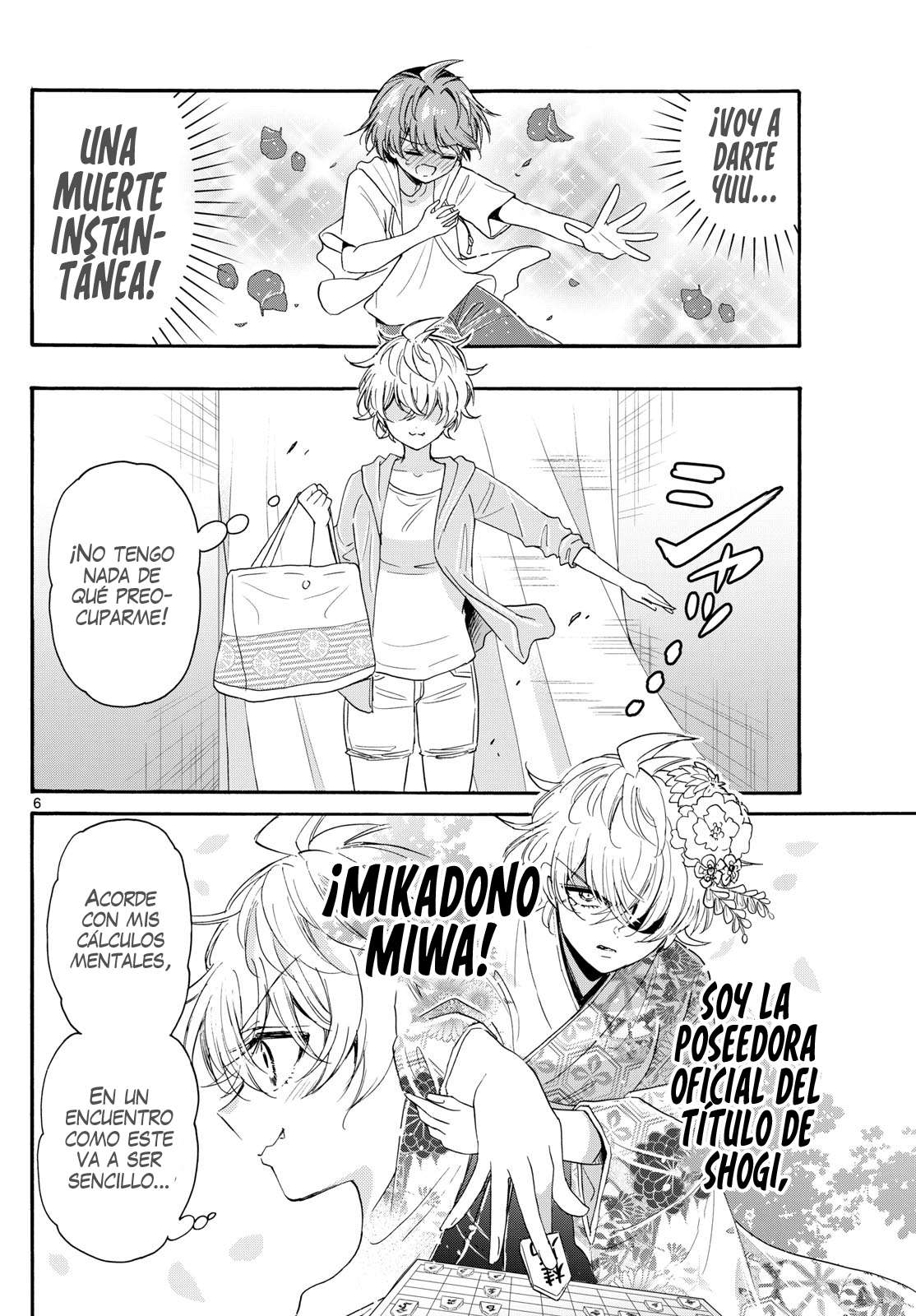 Mikadono Sanshimai wa Angai, Choroi Capitulo 89 página 6