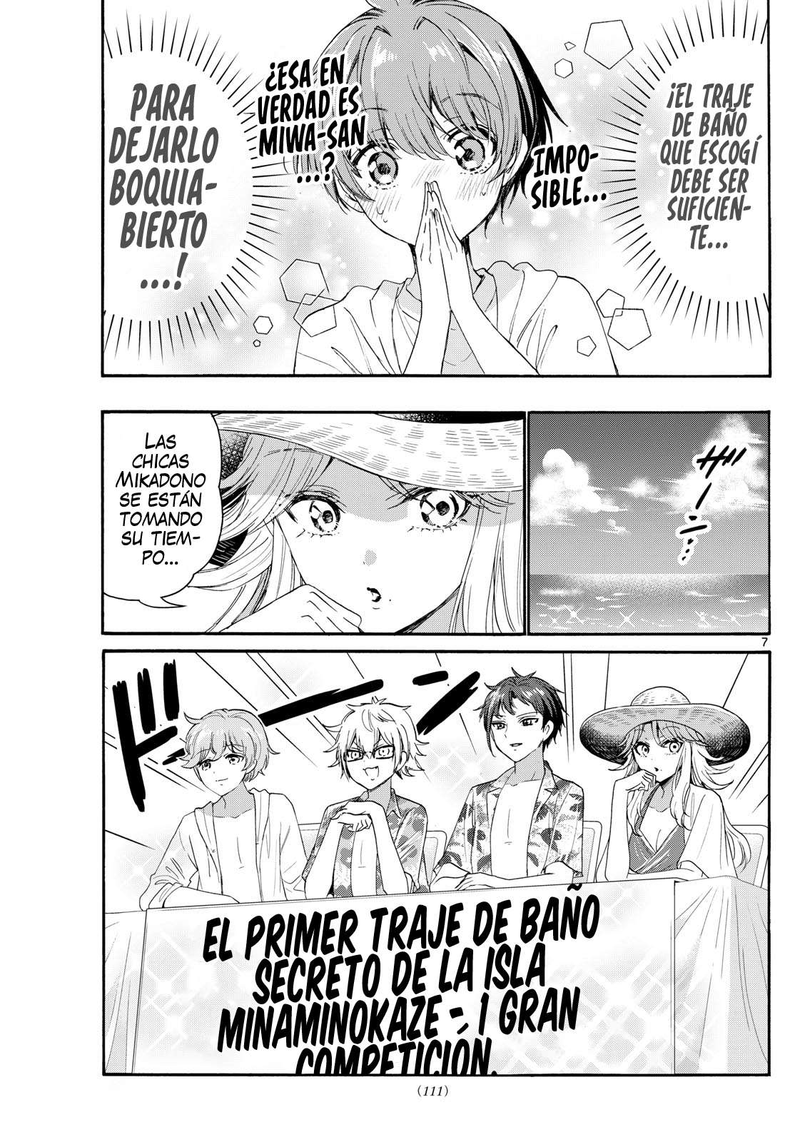 Mikadono Sanshimai wa Angai, Choroi Capitulo 89 página 7