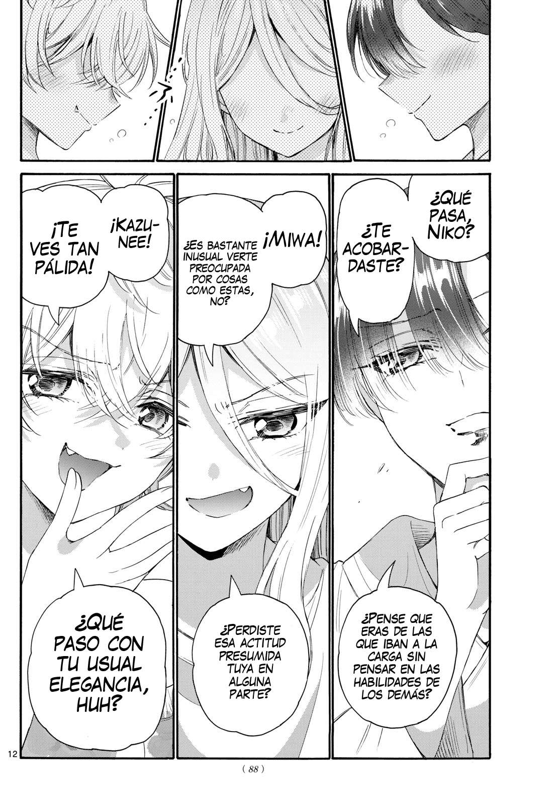 Mikadono Sanshimai wa Angai, Choroi Capitulo 90 página 12