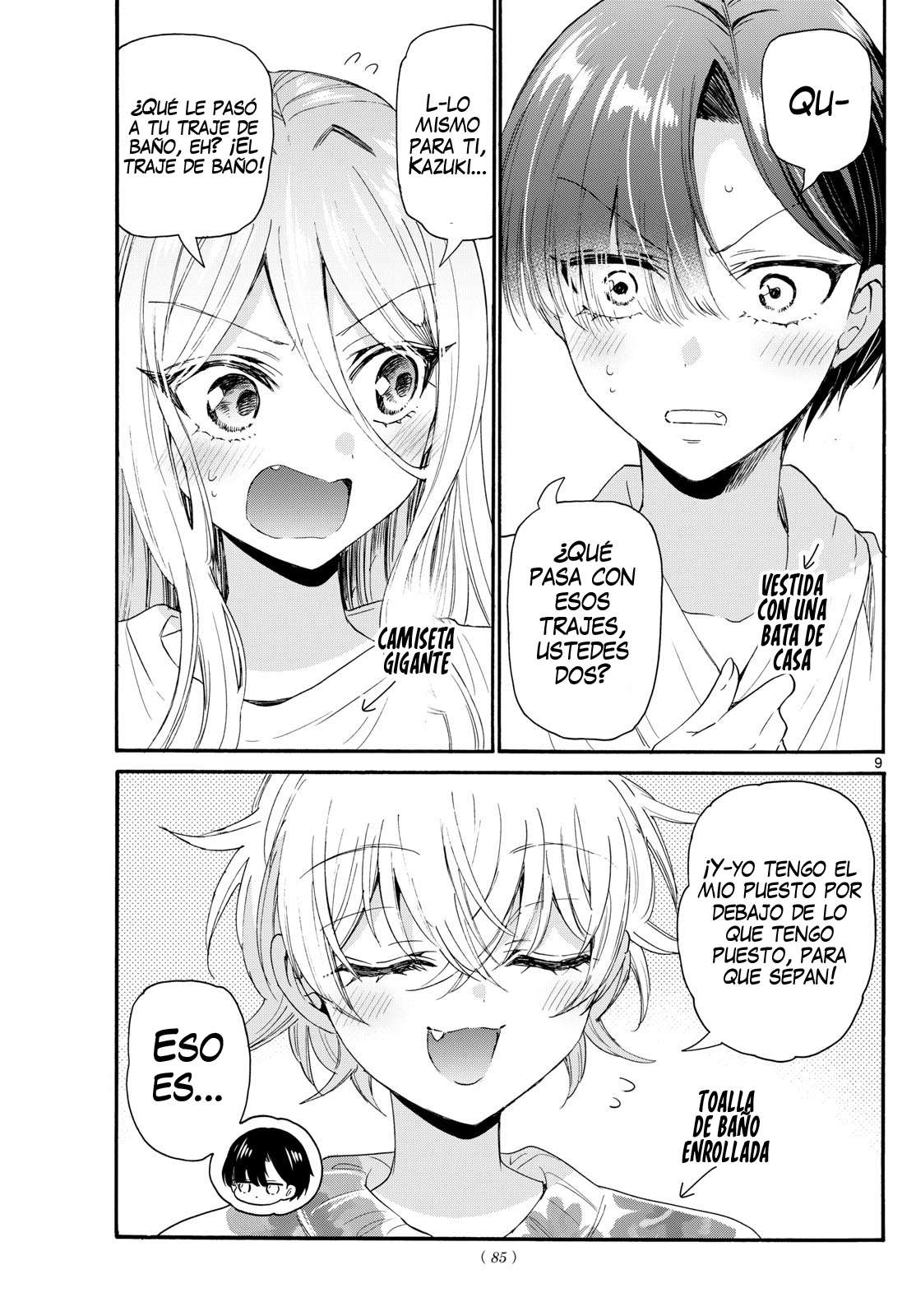 Mikadono Sanshimai wa Angai, Choroi Capitulo 90 página 9