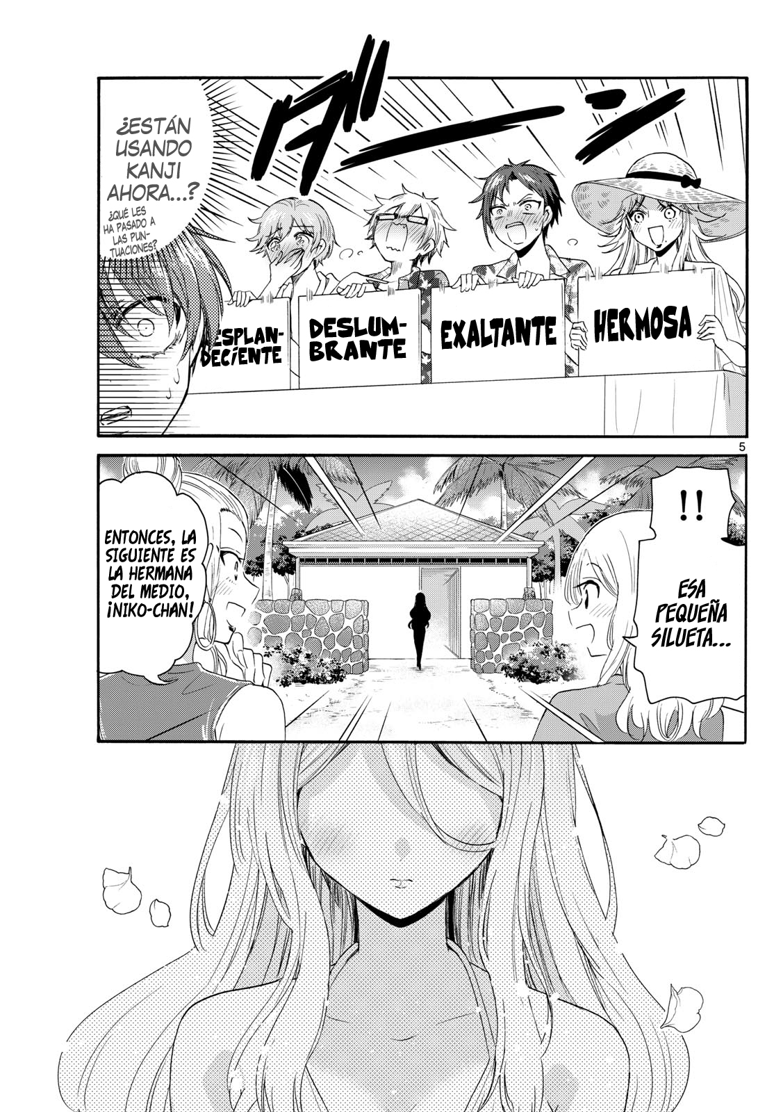 Mikadono Sanshimai wa Angai, Choroi Capitulo 91: Esperando una reacción página 5