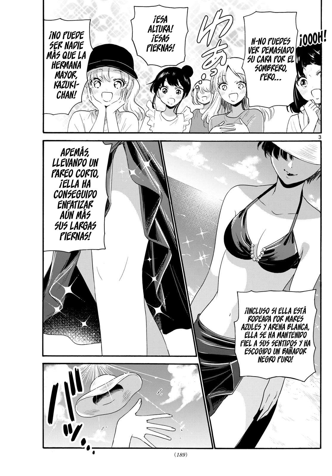 Mikadono Sanshimai wa Angai, Choroi Capitulo 91 página 3