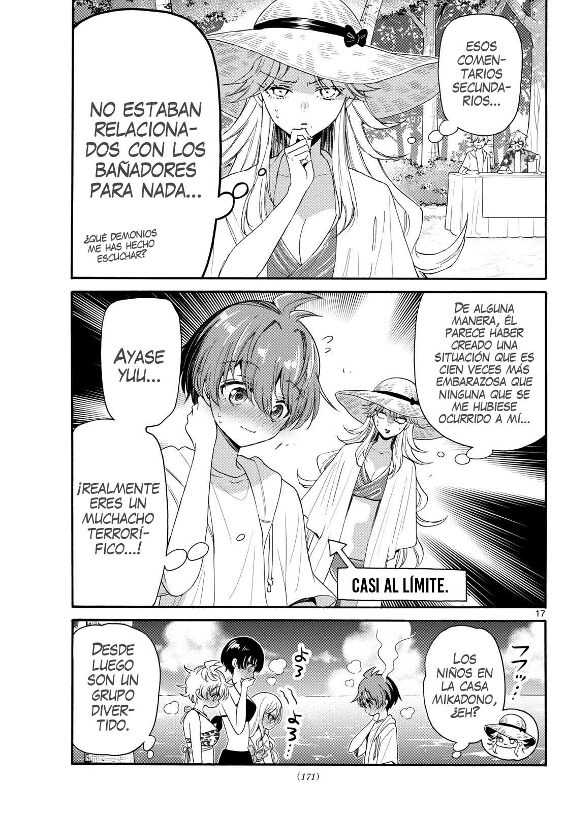 Mikadono Sanshimai wa Angai, Choroi Capitulo 92 página 17