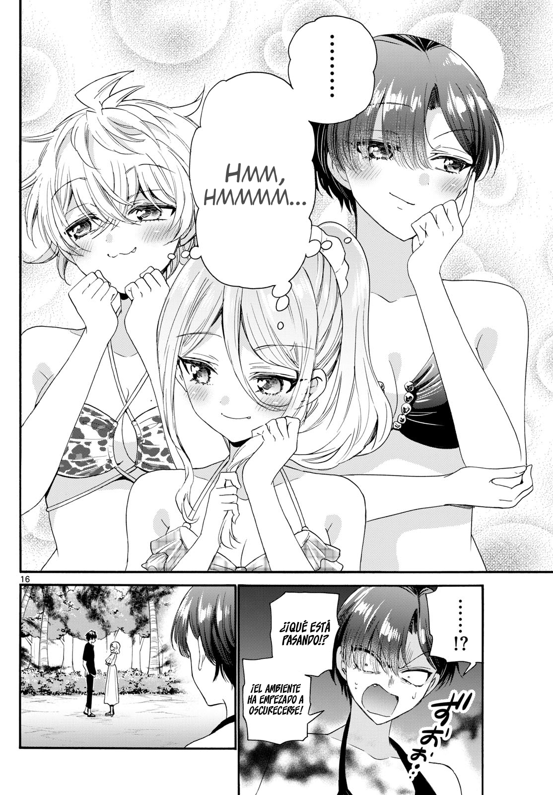 Mikadono Sanshimai wa Angai, Choroi Capitulo 93: Nuestras tres hermanas página 16
