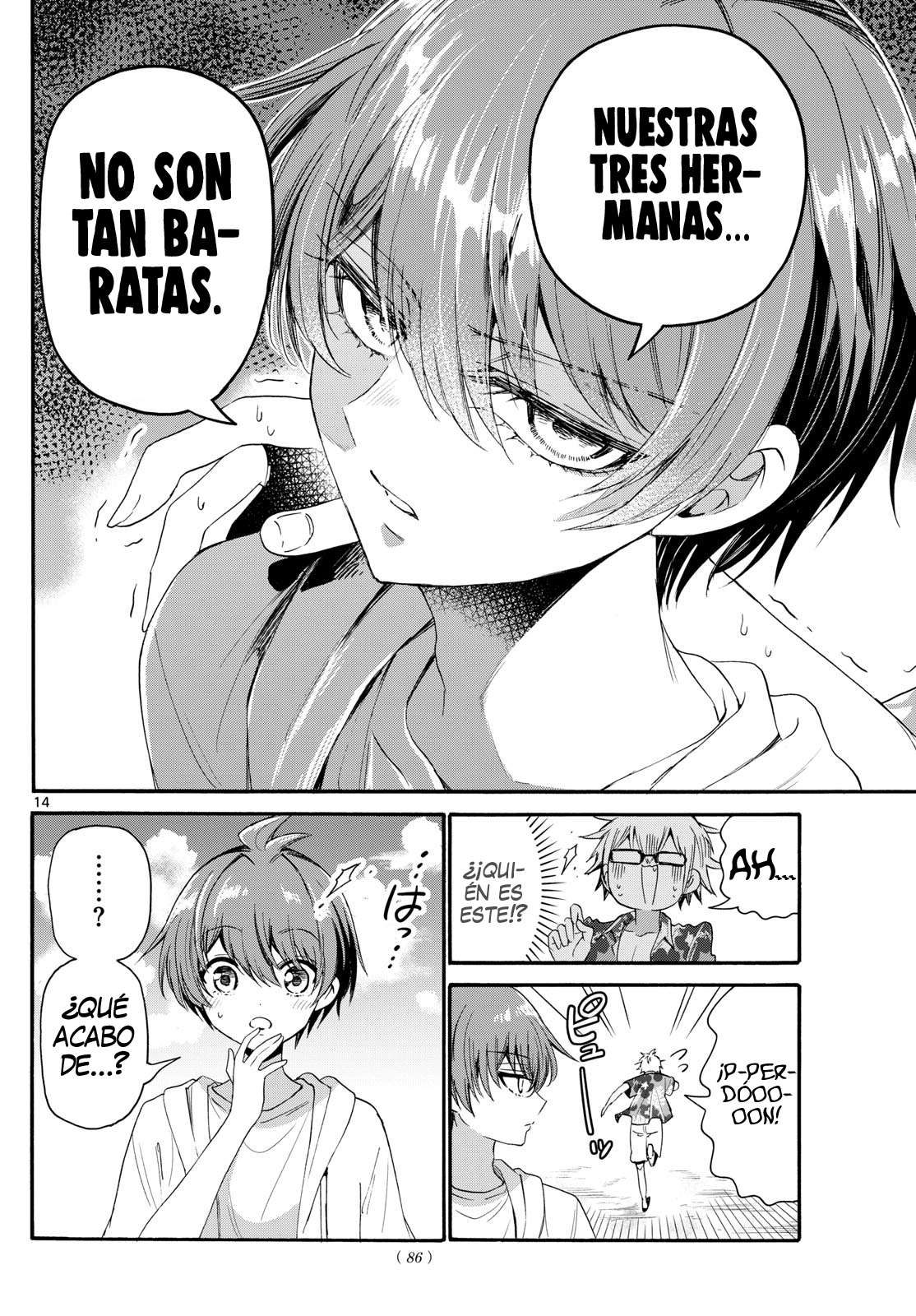Mikadono Sanshimai wa Angai, Choroi Capitulo 93 página 14