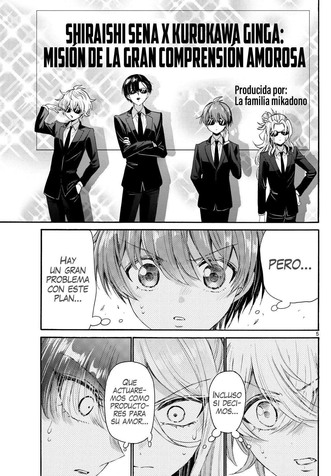 Mikadono Sanshimai wa Angai, Choroi Capitulo 94 página 5