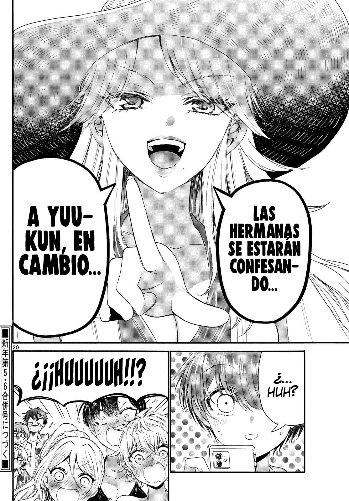 Mikadono Sanshimai wa Angai, Choroi Capitulo 95 página 19
