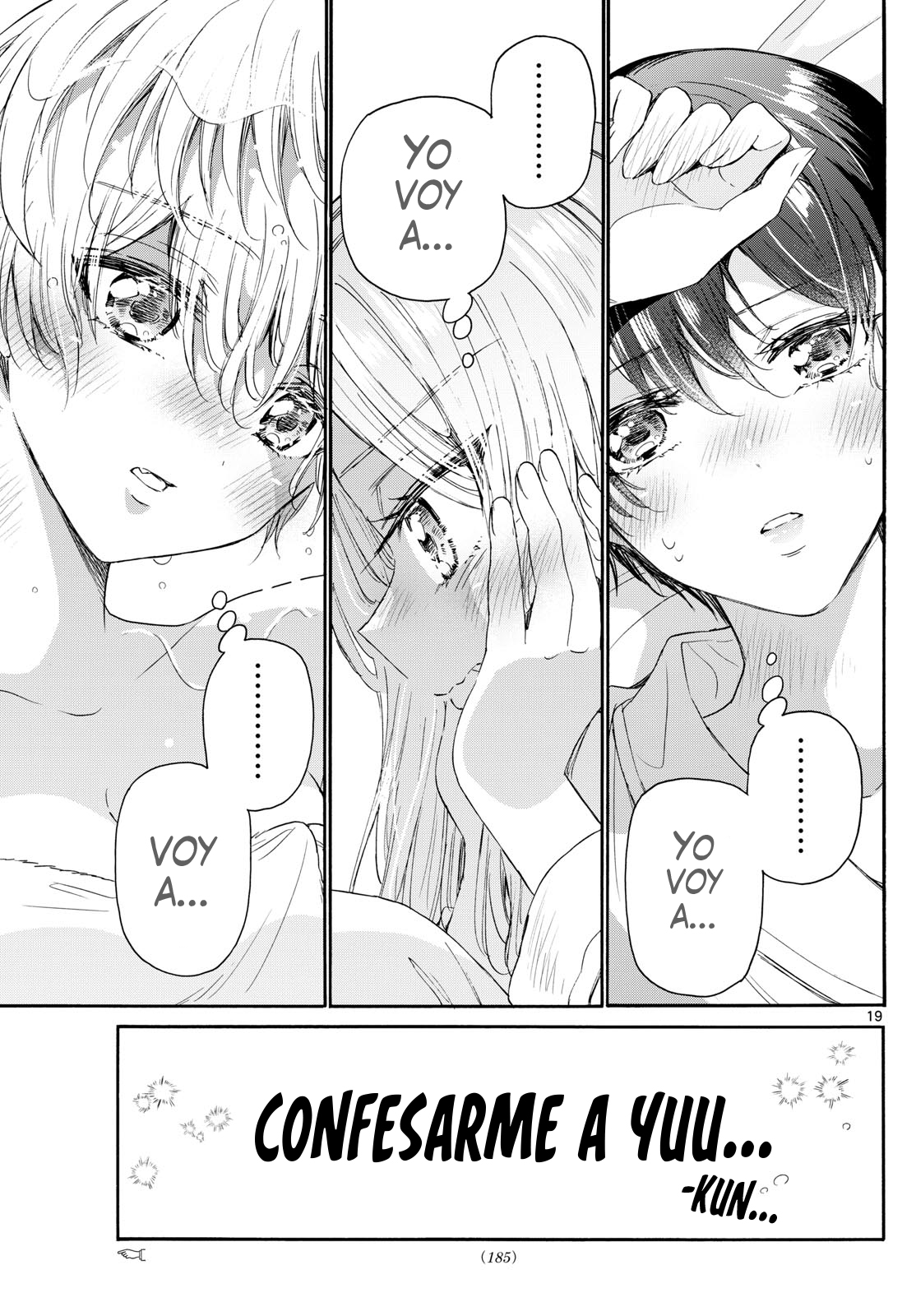 Mikadono Sanshimai wa Angai, Choroi Capitulo 96: Confesándose a Yuu página 19