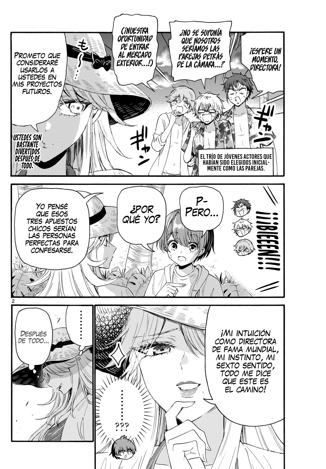 Mikadono Sanshimai wa Angai, Choroi Capitulo 96: Confesándose a Yuu página 2