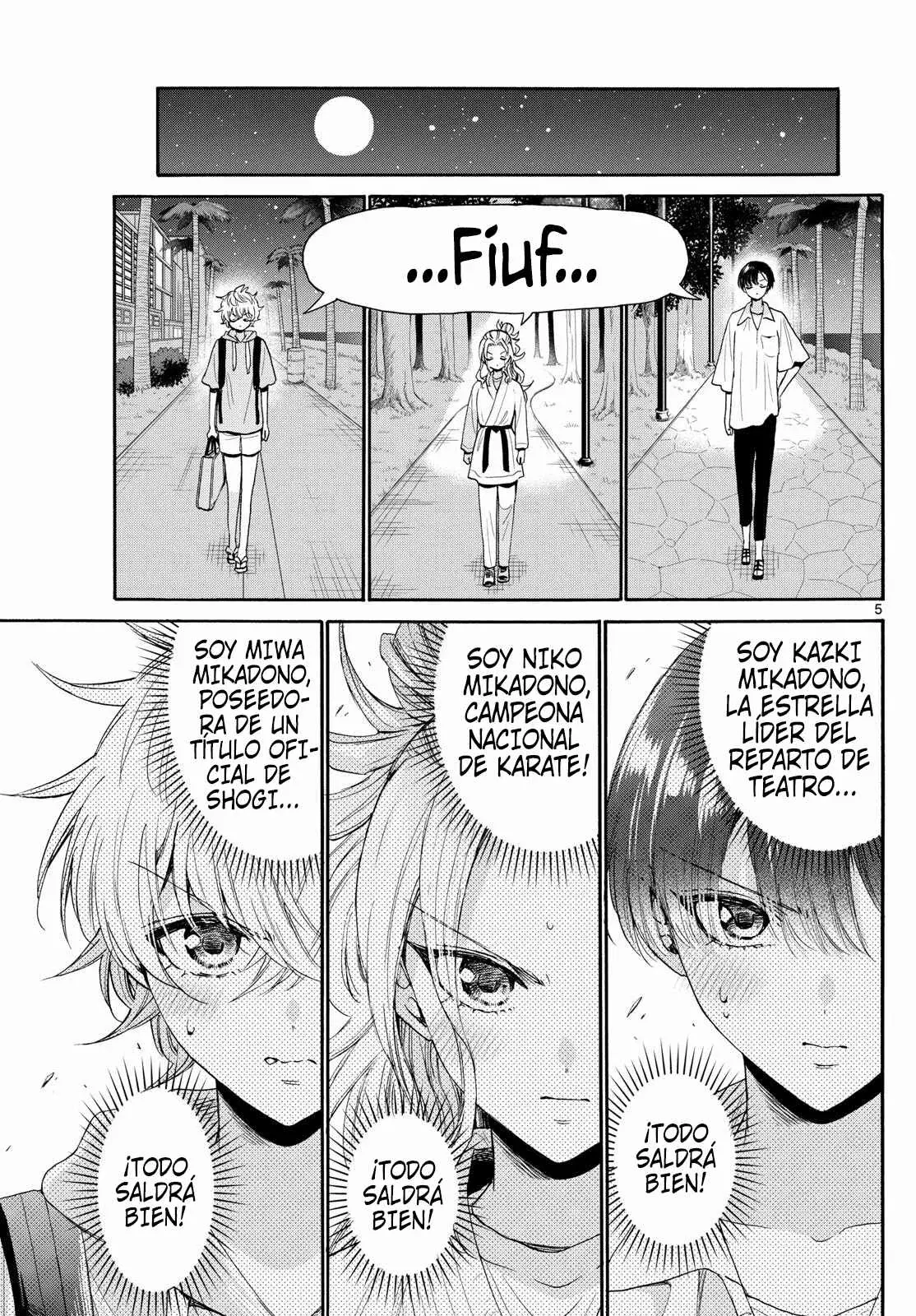 Mikadono Sanshimai wa Angai, Choroi Capitulo 97: La noche antes de la confesión página 6