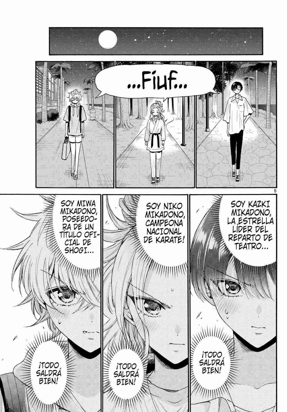Mikadono Sanshimai wa Angai, Choroi Capitulo 97 página 6