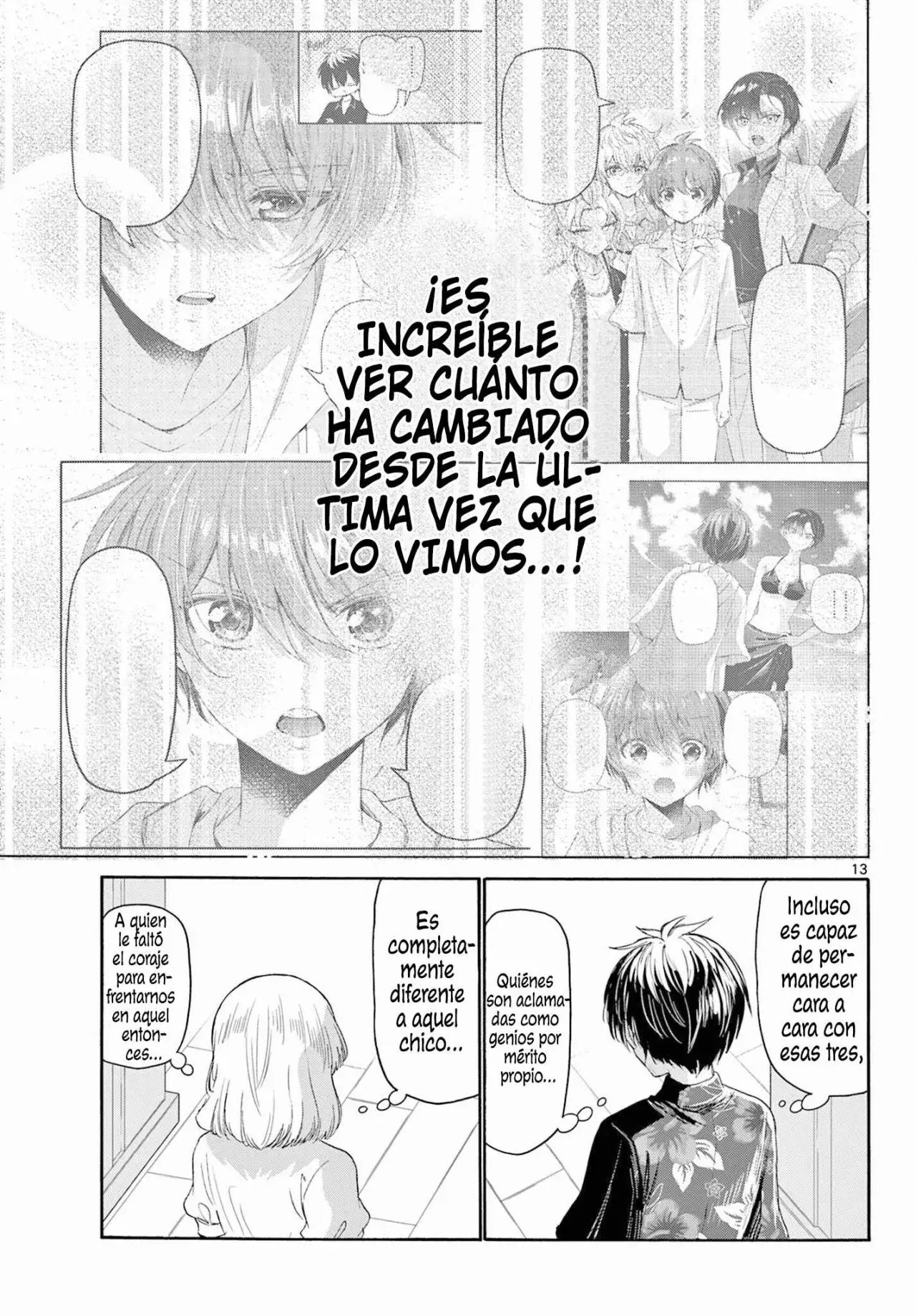 Mikadono Sanshimai wa Angai, Choroi Capitulo 99: Las confesiones del par de estrellas página 14