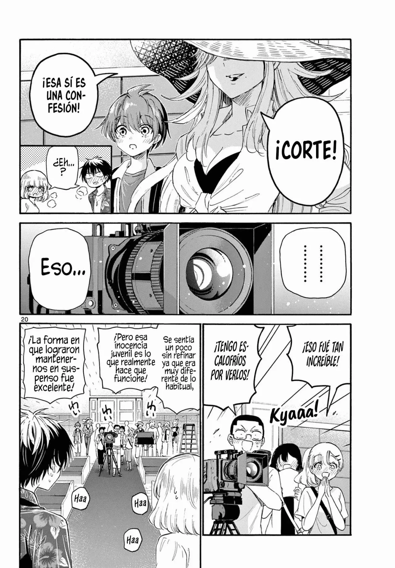 Mikadono Sanshimai wa Angai, Choroi Capitulo 99: Las confesiones del par de estrellas página 20