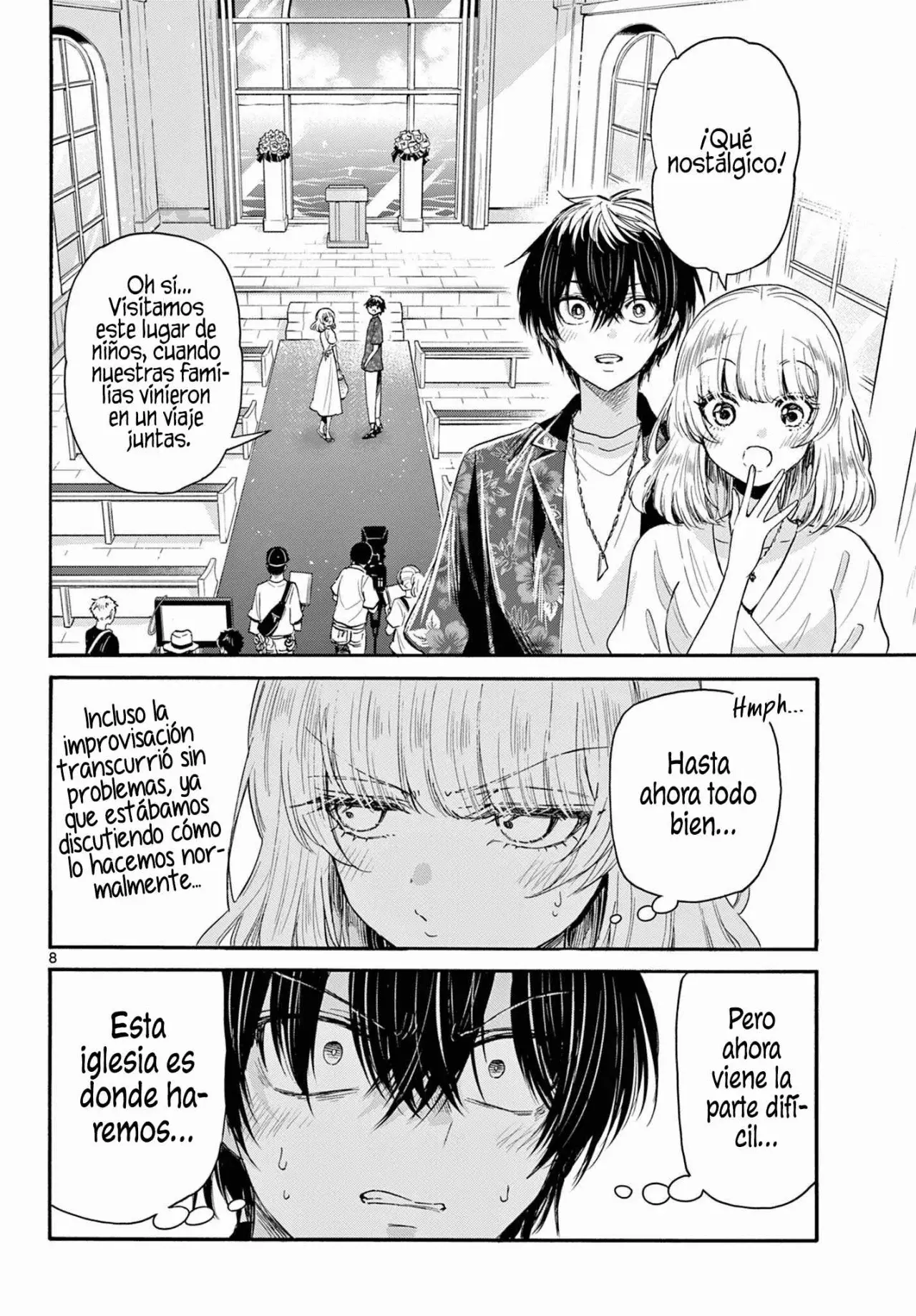 Mikadono Sanshimai wa Angai, Choroi Capitulo 99: Las confesiones del par de estrellas página 9