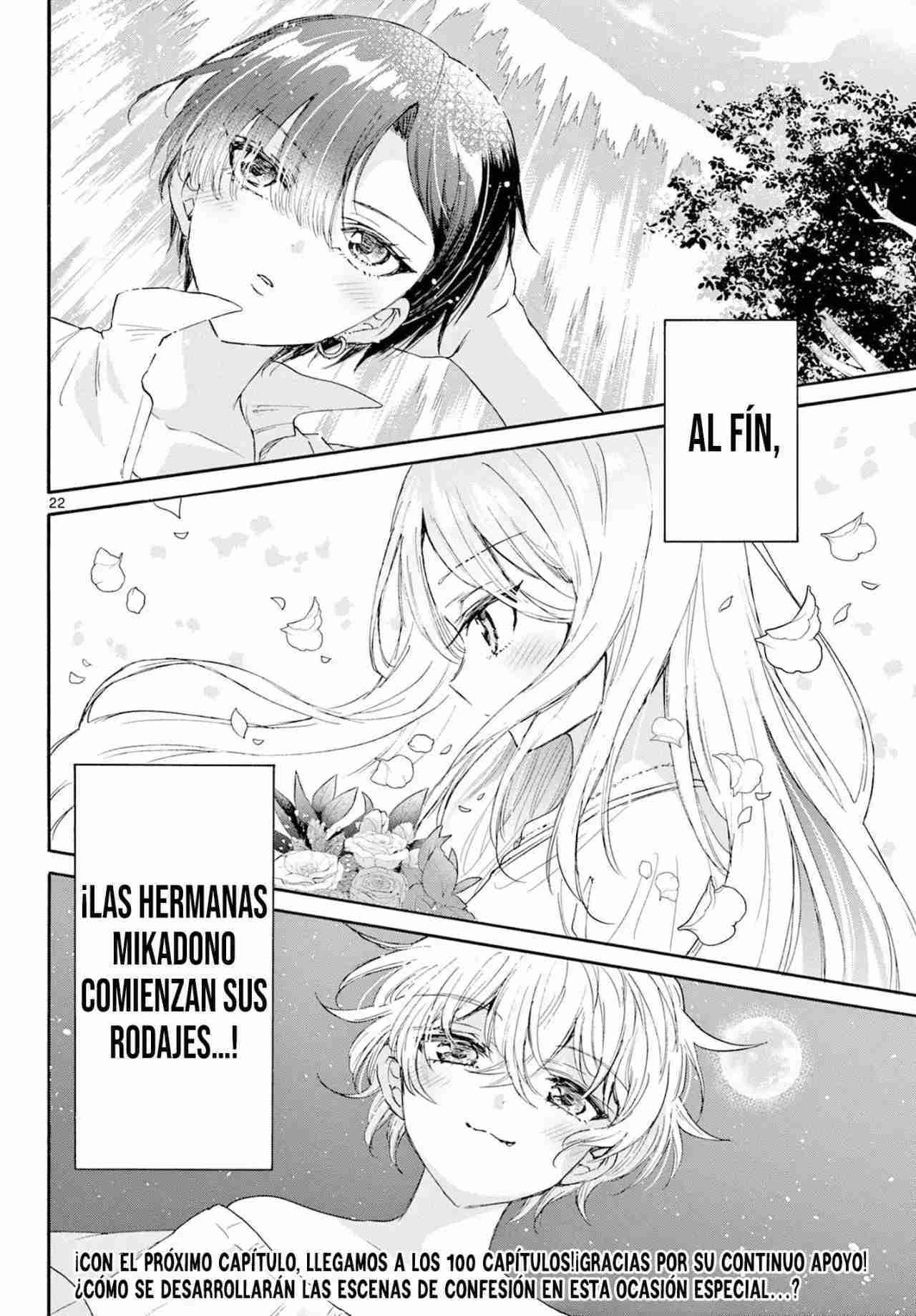 Mikadono Sanshimai wa Angai, Choroi Capitulo 99 página 22