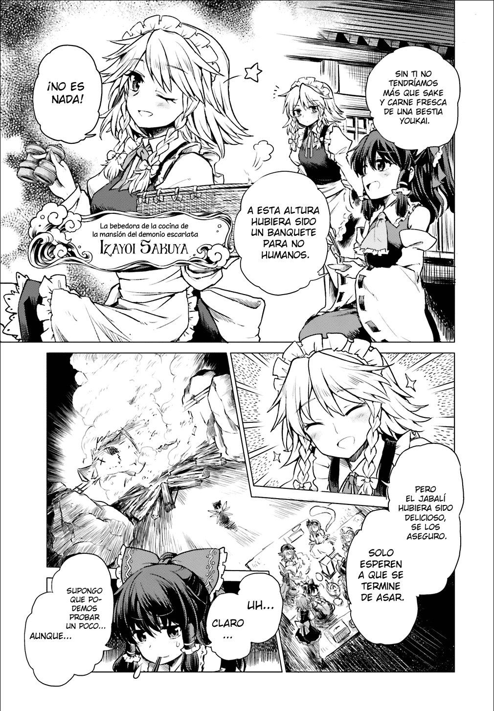 Touhou Suichouka ~ Lotus Eater-tachi no Suisei Capitulo 1: Una tarde de borrachera no deja recuerdos (parte 1) página 20