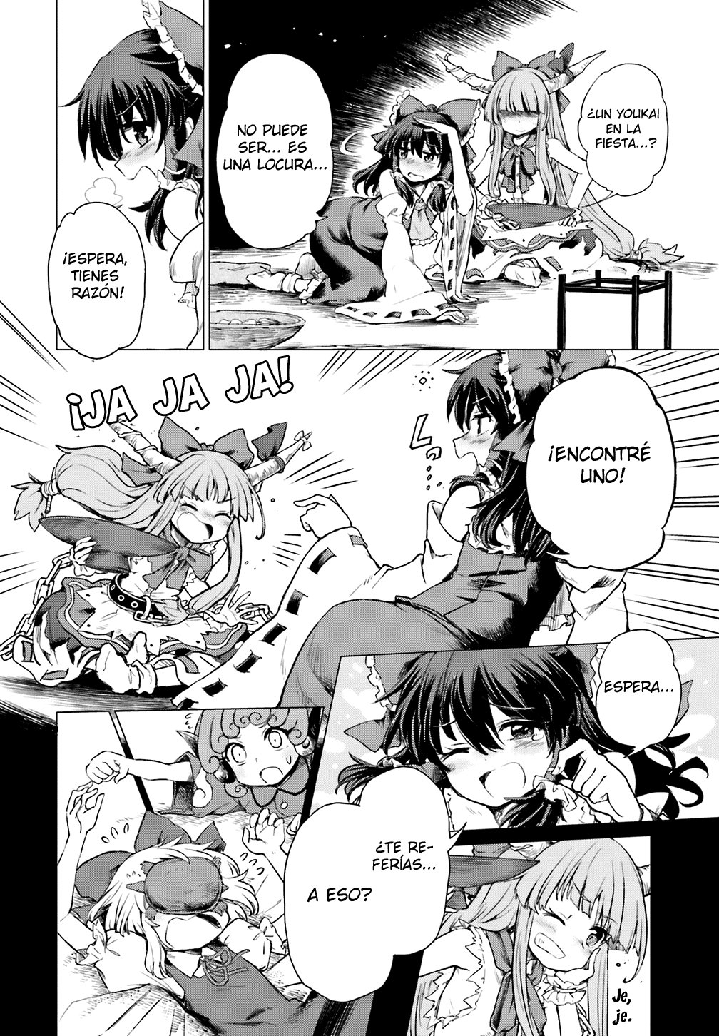Touhou Suichouka ~ Lotus Eater-tachi no Suisei Capitulo 1: Una tarde de borrachera no deja recuerdos (parte 1) página 25