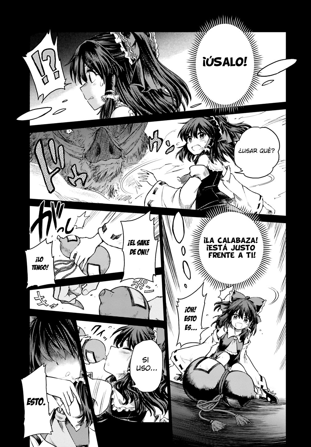 Touhou Suichouka ~ Lotus Eater-tachi no Suisei Capitulo 1: Una tarde de borrachera no deja recuerdos (parte 1) página 31