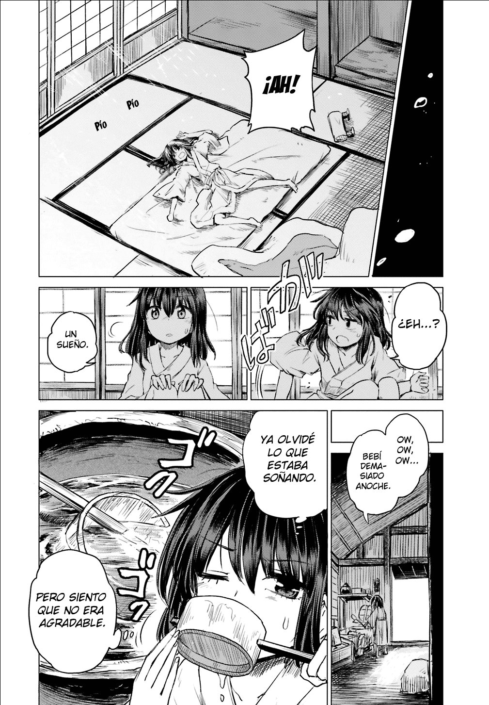 Touhou Suichouka ~ Lotus Eater-tachi no Suisei Capitulo 1: Una tarde de borrachera no deja recuerdos (parte 1) página 34